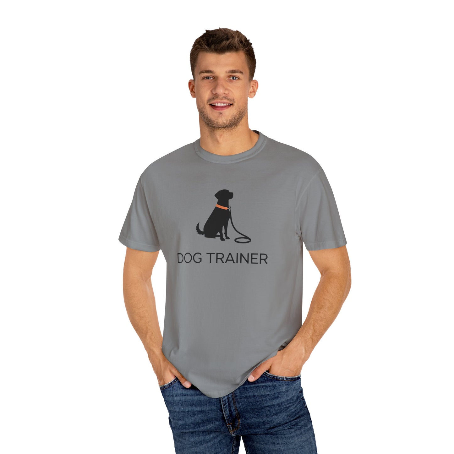 Dog Trainer T-Shirt, Black Dog, Pet Lover Gift, Animal Care Apparel, Gift for Dog Trainers