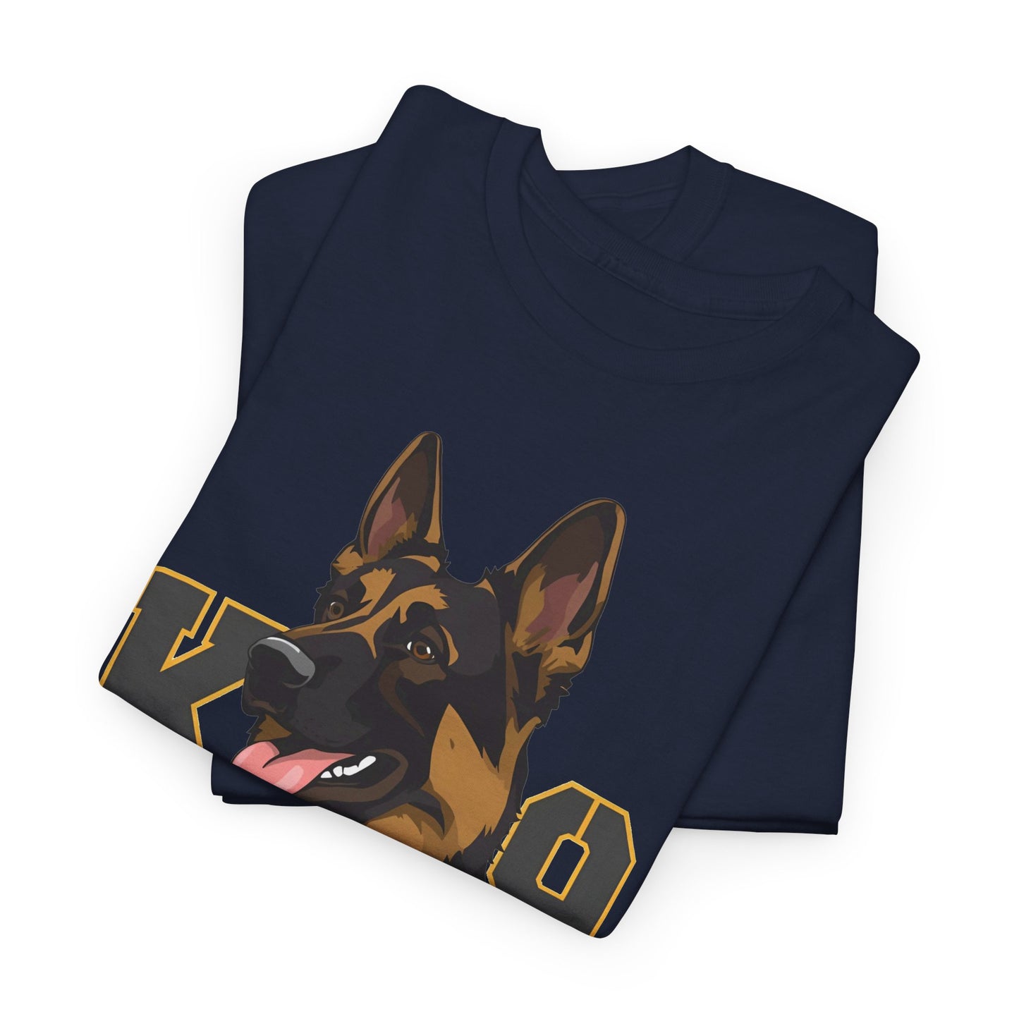 German Shepherd K9 Handler Tee, Perfect for Dog Lovers, Gift for Pet Owners, Unisex Cotton T-Shirt