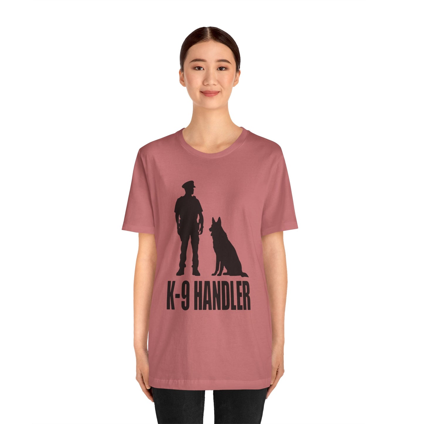 K9 Handler Unisex Tee, Dog Lover Gift, Pet Handler Shirt, Animal Advocate Apparel, Canine Enthusiast Top, Training Gear