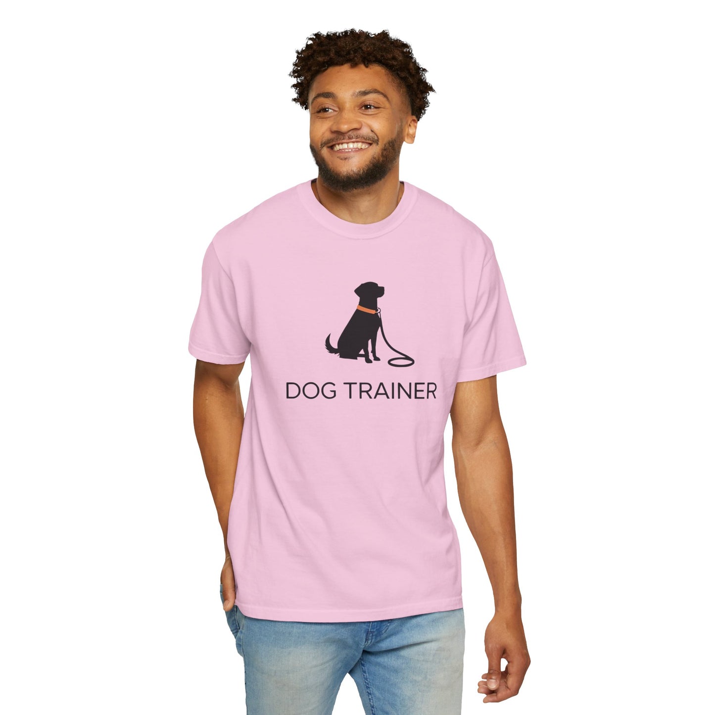 Dog Trainer T-Shirt, Black Dog, Pet Lover Gift, Animal Care Apparel, Gift for Dog Trainers