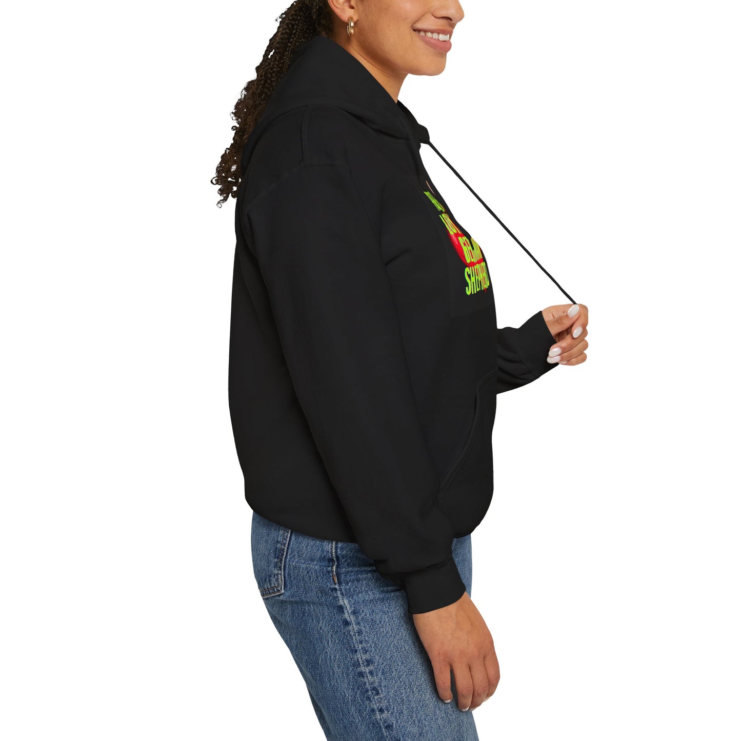 Unisex Hoodie With a Close Up of German Shepherd and Caption Forever Loyal, My German Shepherd