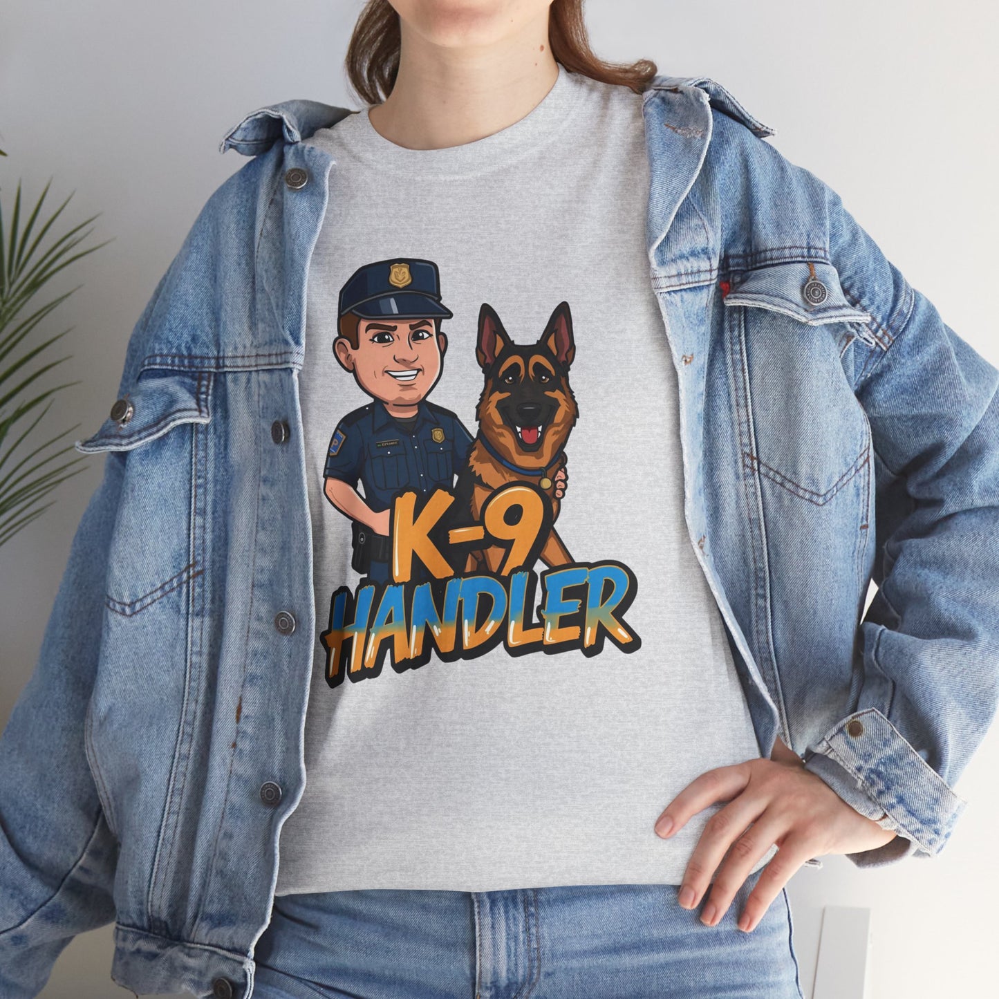 Funny K-9 Handler T-Shirt: The Ultimate Gift for Dog Lovers & Officers