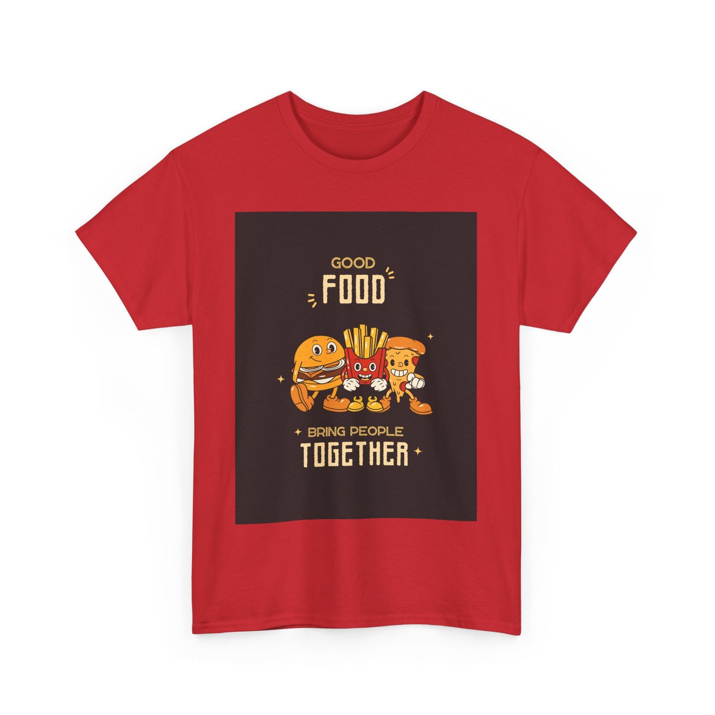 Good Food Unisex Tee | Fun Foodie Shirt, Gift for Food Lovers, Casual Wear, Kitchen Humor, BBQ Party