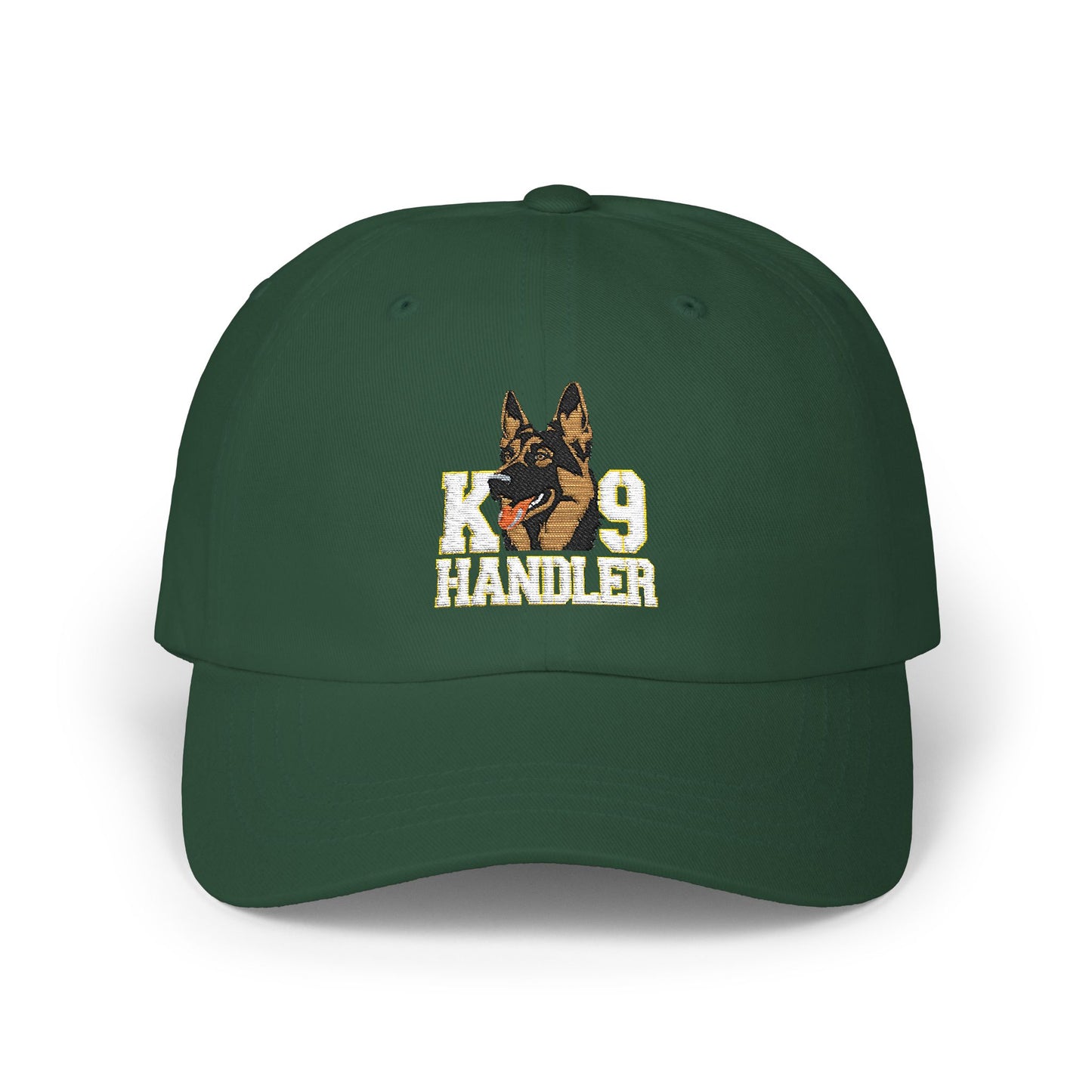 Embroidered K9 Handler Hat, German Shepherd Stylish Cap for Dog Trainers, Outdoor Activities