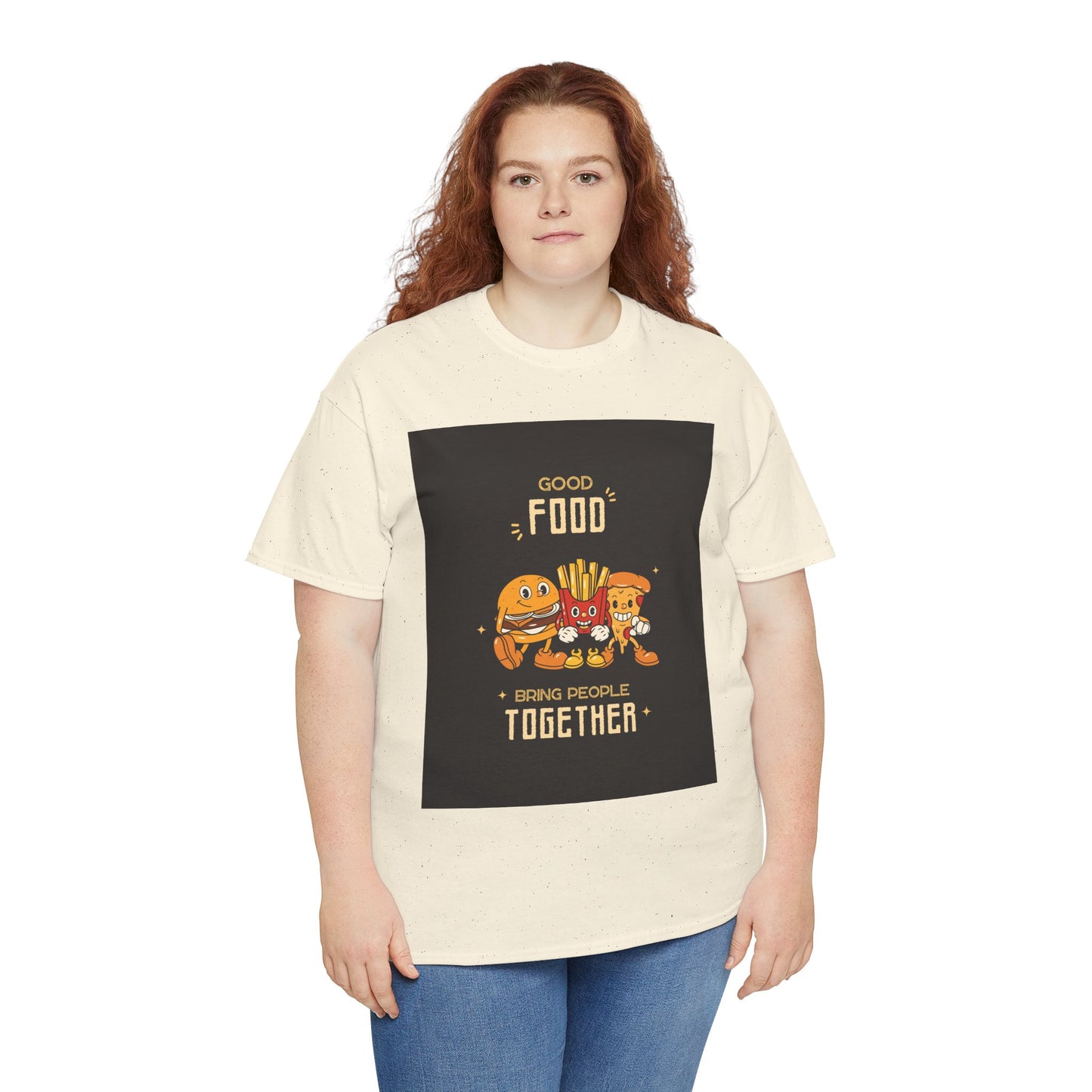 Good Food Unisex Tee | Fun Foodie Shirt, Gift for Food Lovers, Casual Wear, Kitchen Humor, BBQ Party
