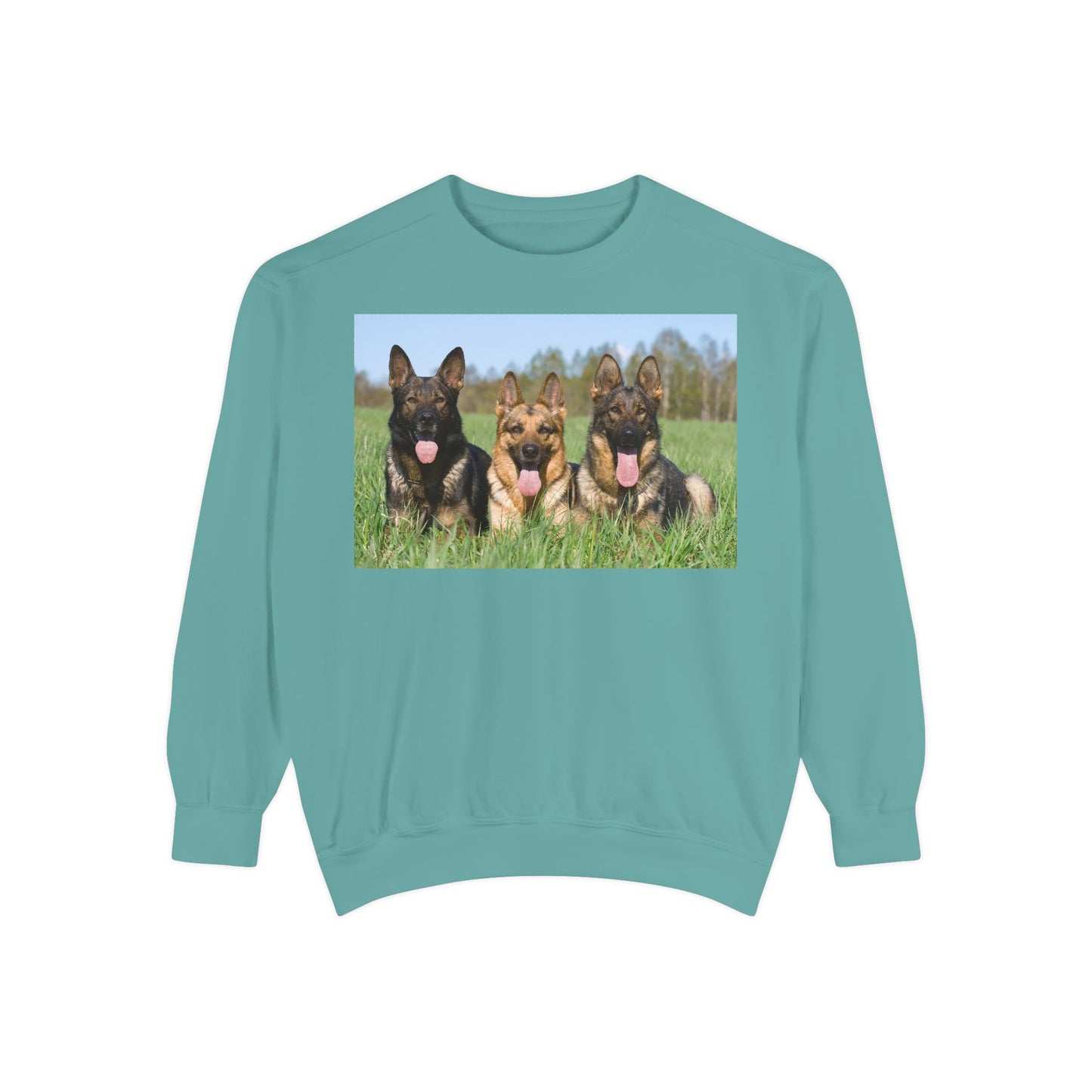 German Shepherd Friends Sweatshirt - Cozy Unisex Apparel for Dog Lovers