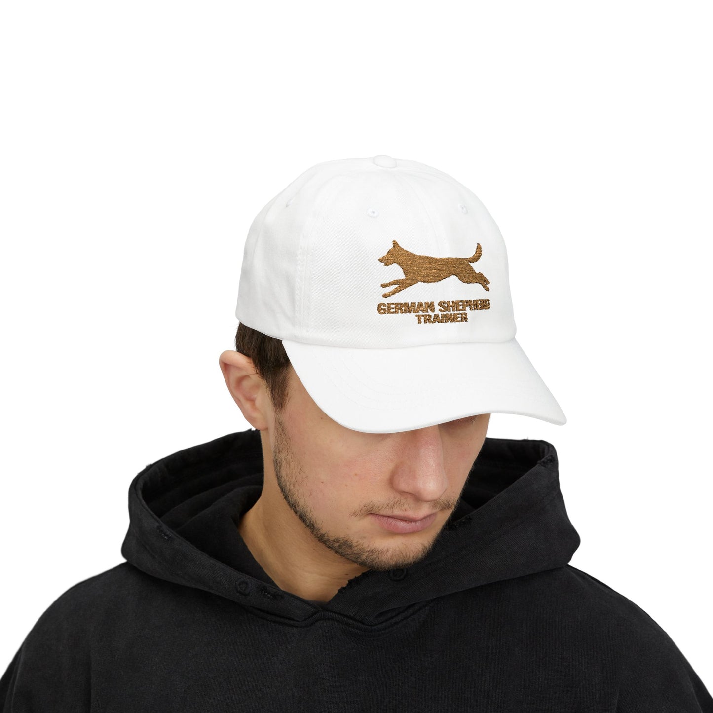 Embroidered German Shepherd Trainer Classic Dad Cap | Pet Lover Gift | Dog Trainer Merchandise
