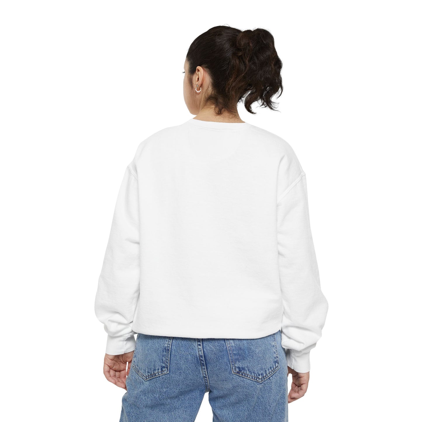 Unisex Dog Lover Sweatshirt With a Graphic of a German Shepherd Sloppily Standing