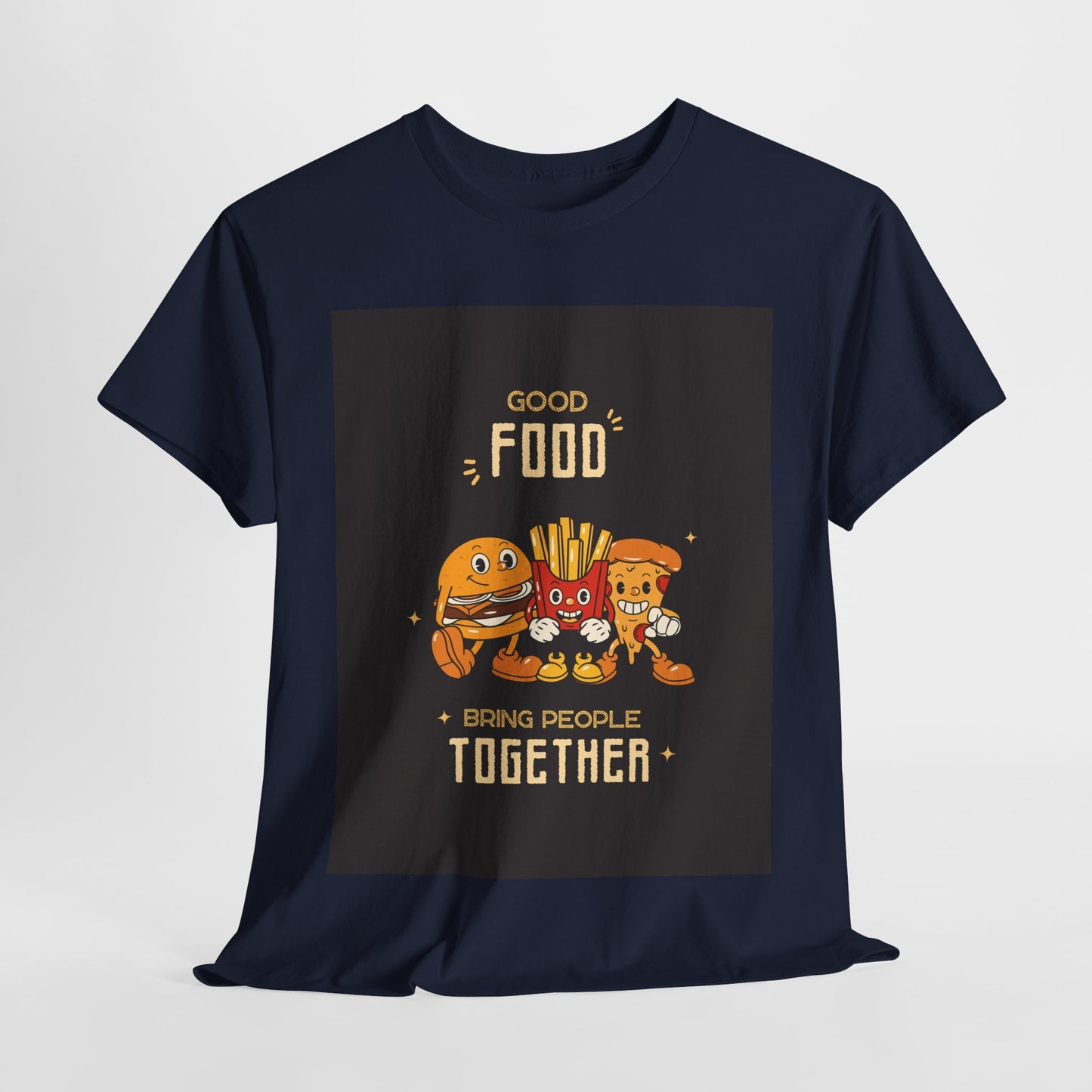 Good Food Unisex Tee | Fun Foodie Shirt, Gift for Food Lovers, Casual Wear, Kitchen Humor, BBQ Party