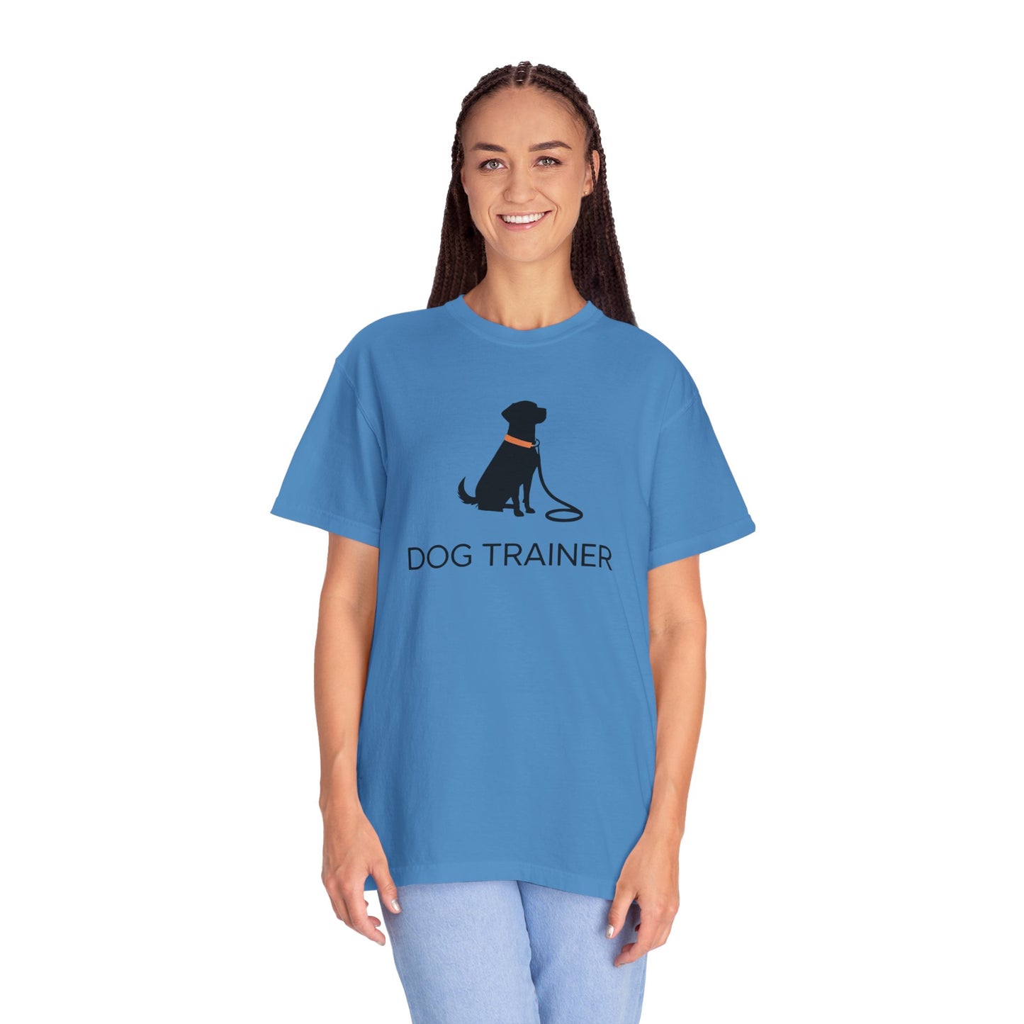 Dog Trainer T-Shirt, Black Dog, Pet Lover Gift, Animal Care Apparel, Gift for Dog Trainers