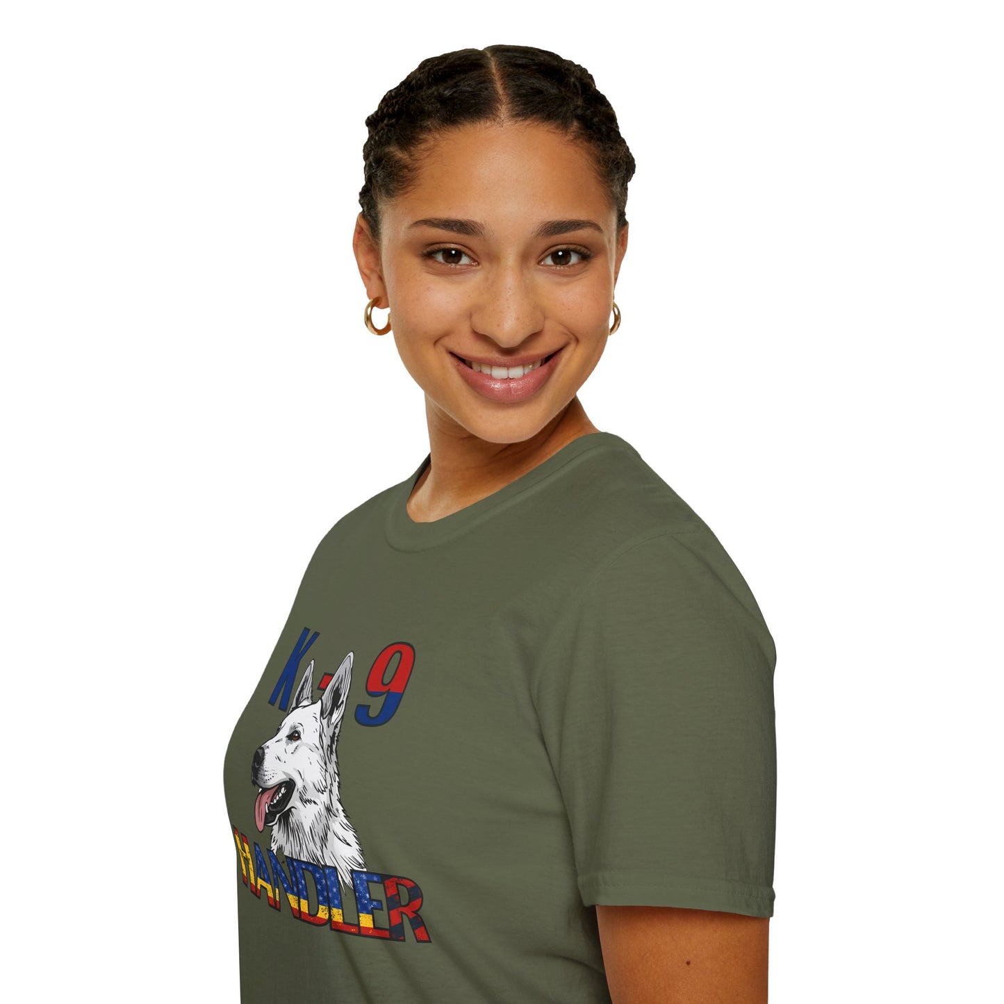 German Shepherd K9 Handler T-Shirt, Police Dog Tee, Canine Enthusiast Apparel