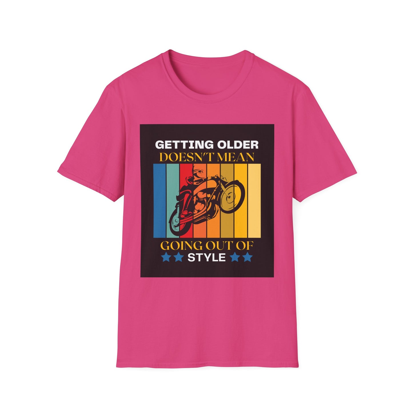 Vintage Motorcycle T-Shirt - Fun Gift for Bikers, Birthday, Unisex Apparel, Casual Wear, Fashion Statement