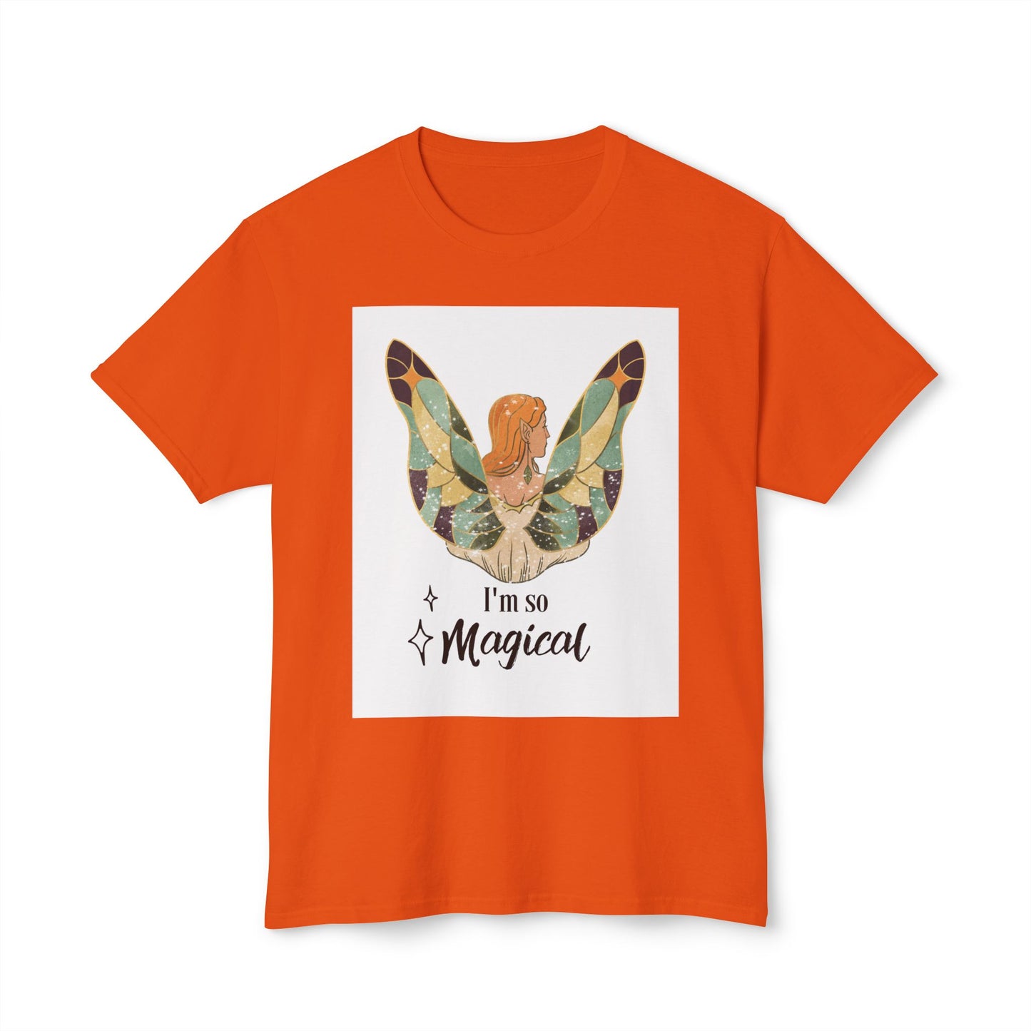 Woman Butterfly - I Am So Magical Unisex T-Shirt, Gift for Her, Cute Graphic Tee, Summer Fashion, Quote Shirt, Positive Vibes