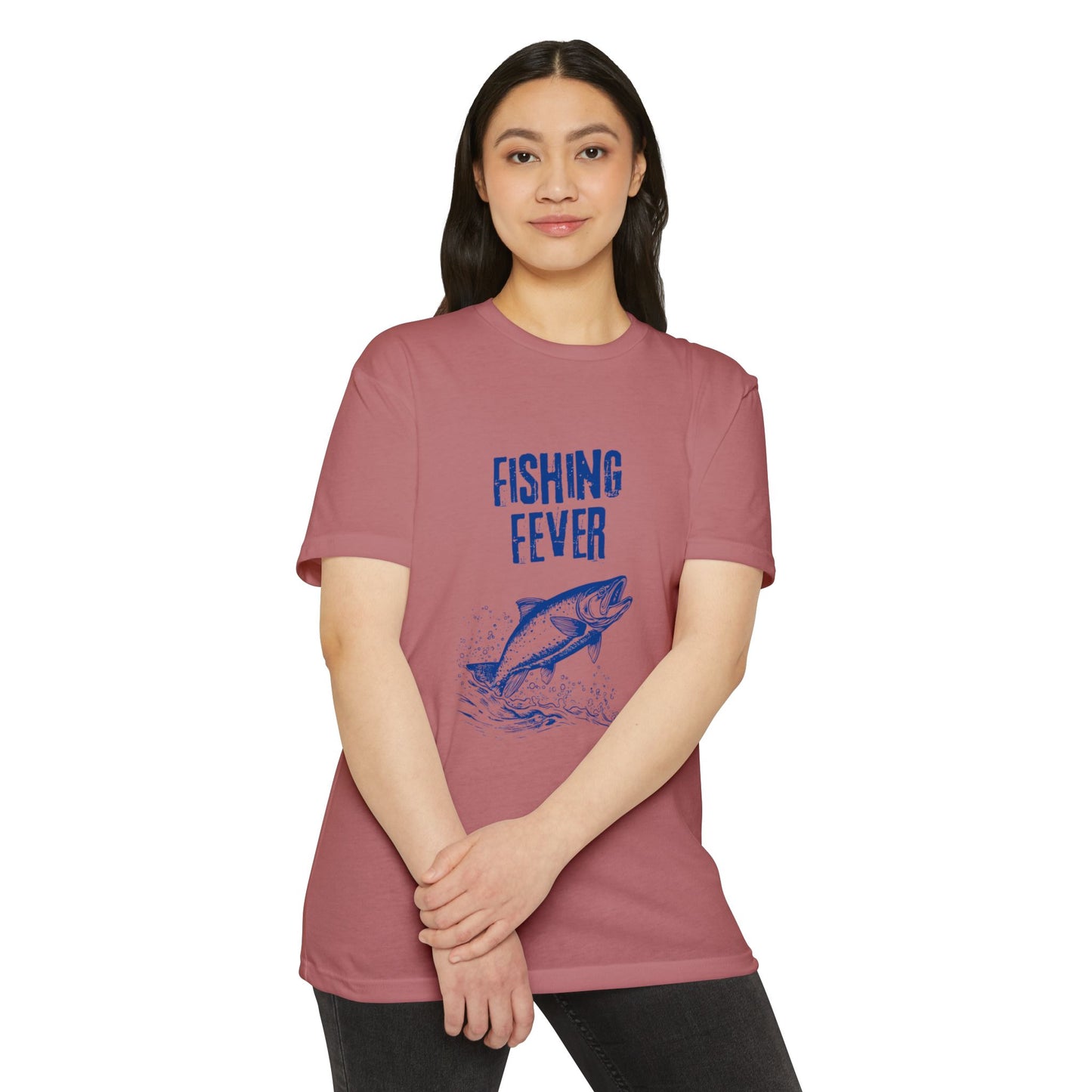 Fishing Fever Unisex T-Shirt, Casual Summer Tee, Gift for Fisherman, Outdoor Apparel, Fishing Enthusiast Top