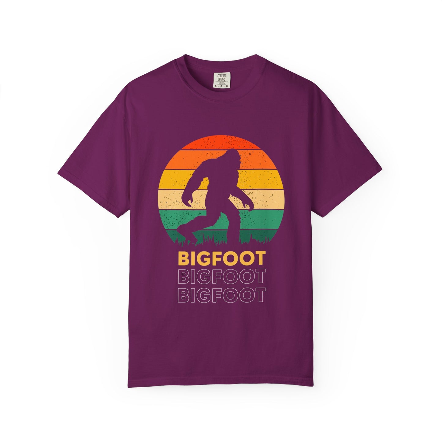 Retro Bigfoot Unisex T-Shirt, Vintage Sasquatch Tee, Nature Lover Gift, Outdoor Adventure Apparel, Cool Summer Shirt