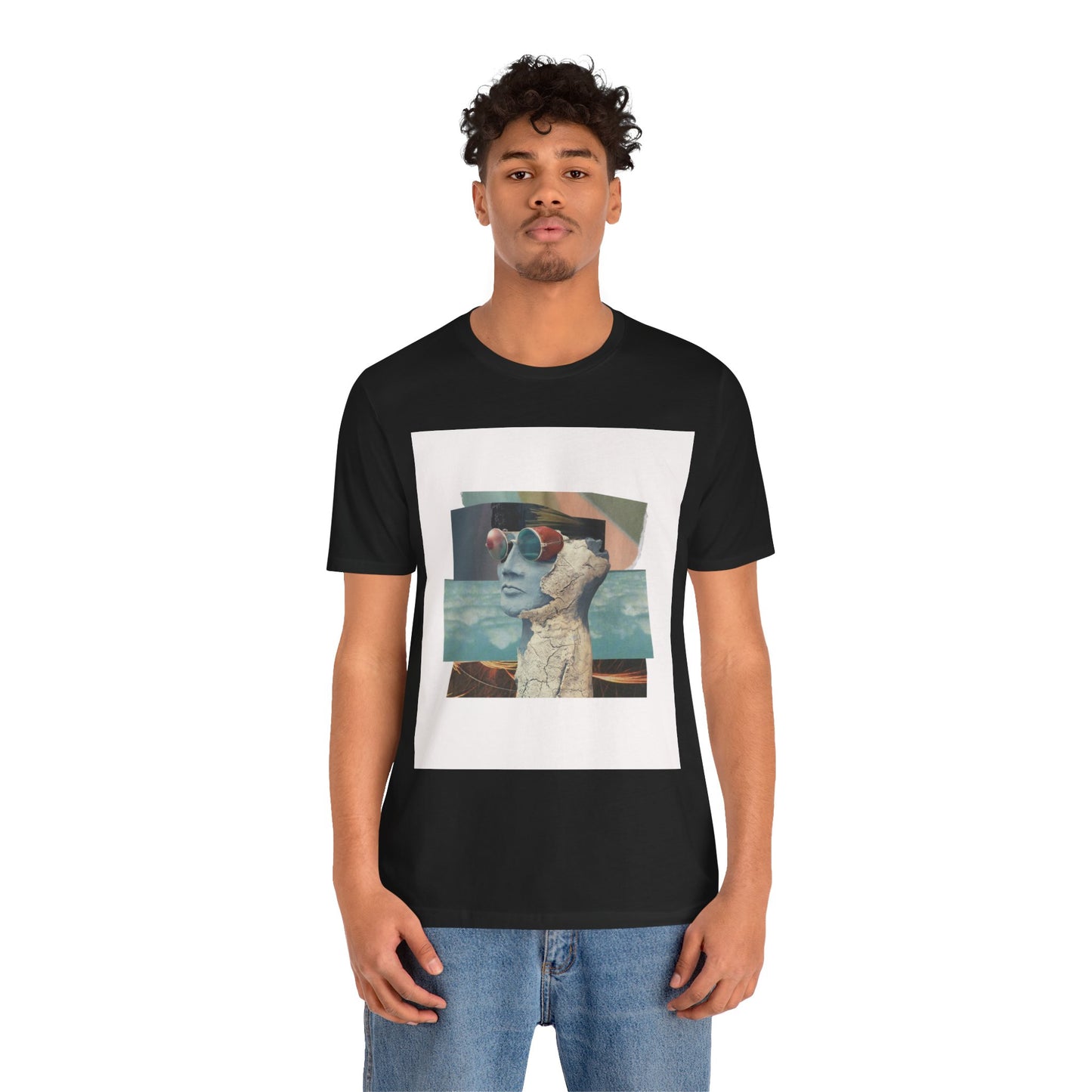 Retro Vibes Unisex Jersey Tee - Cool Graphic Shirt for Everyday Wear, Gift for Friends, Summer Style, Casual Hanging Out