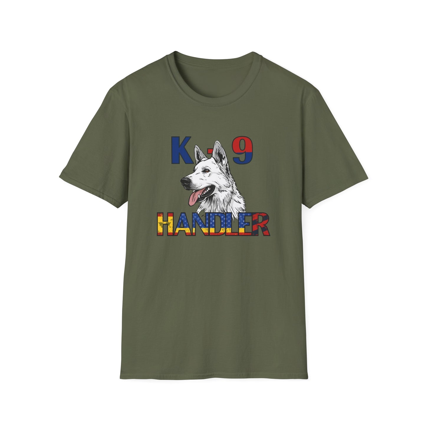German Shepherd K9 Handler T-Shirt, Police Dog Tee, Canine Enthusiast Apparel