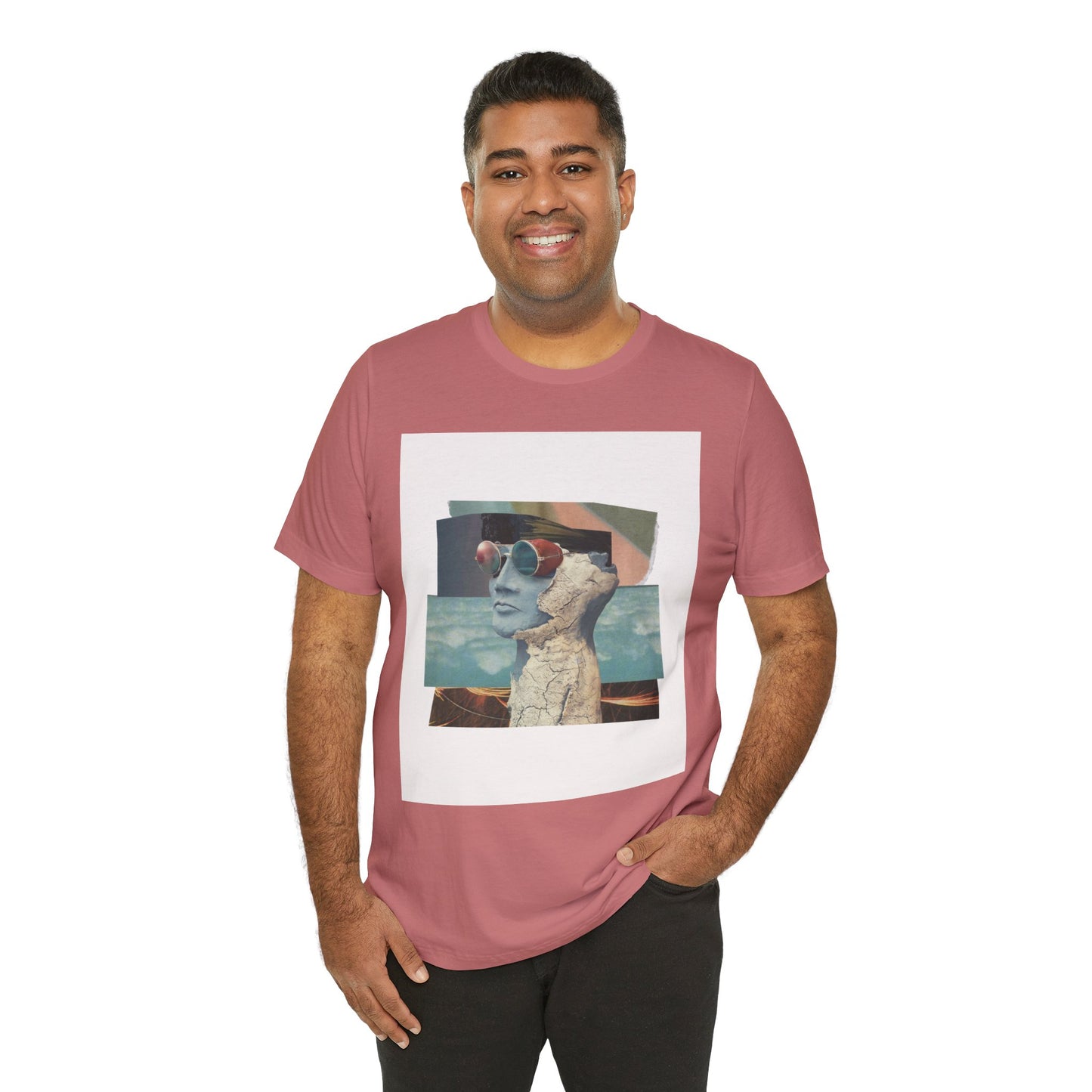 Retro Vibes Unisex Jersey Tee - Cool Graphic Shirt for Everyday Wear, Gift for Friends, Summer Style, Casual Hanging Out
