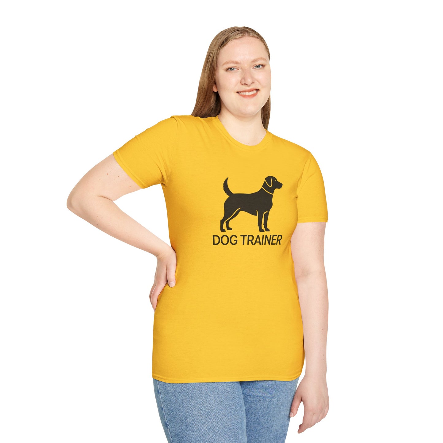 Dog Trainer Unisex Softstyle T-Shirt | Casual Pet Lover Tee, Gifts for Dog Trainers, Dog Lover Apparel