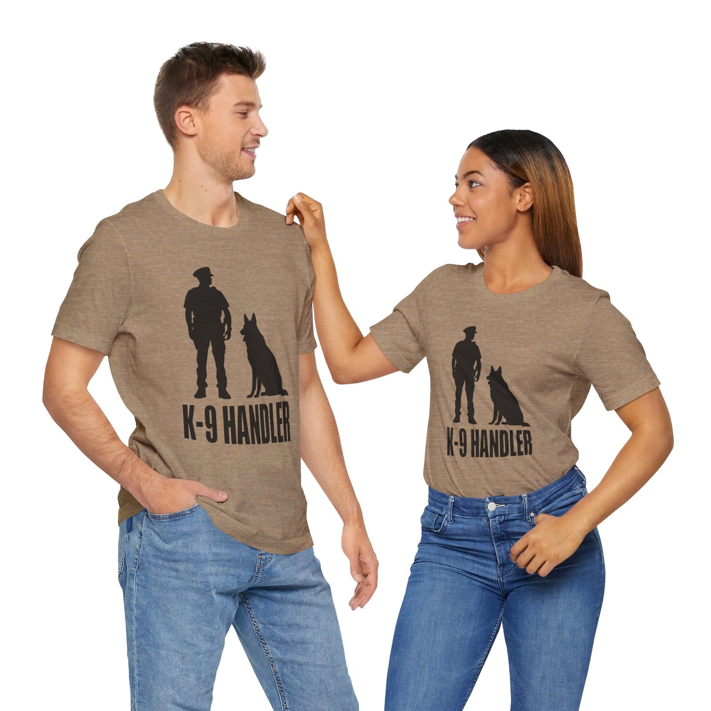 K9 Handler Unisex Tee, Dog Lover Gift, Pet Handler Shirt, Animal Advocate Apparel, Canine Enthusiast Top, Training Gear
