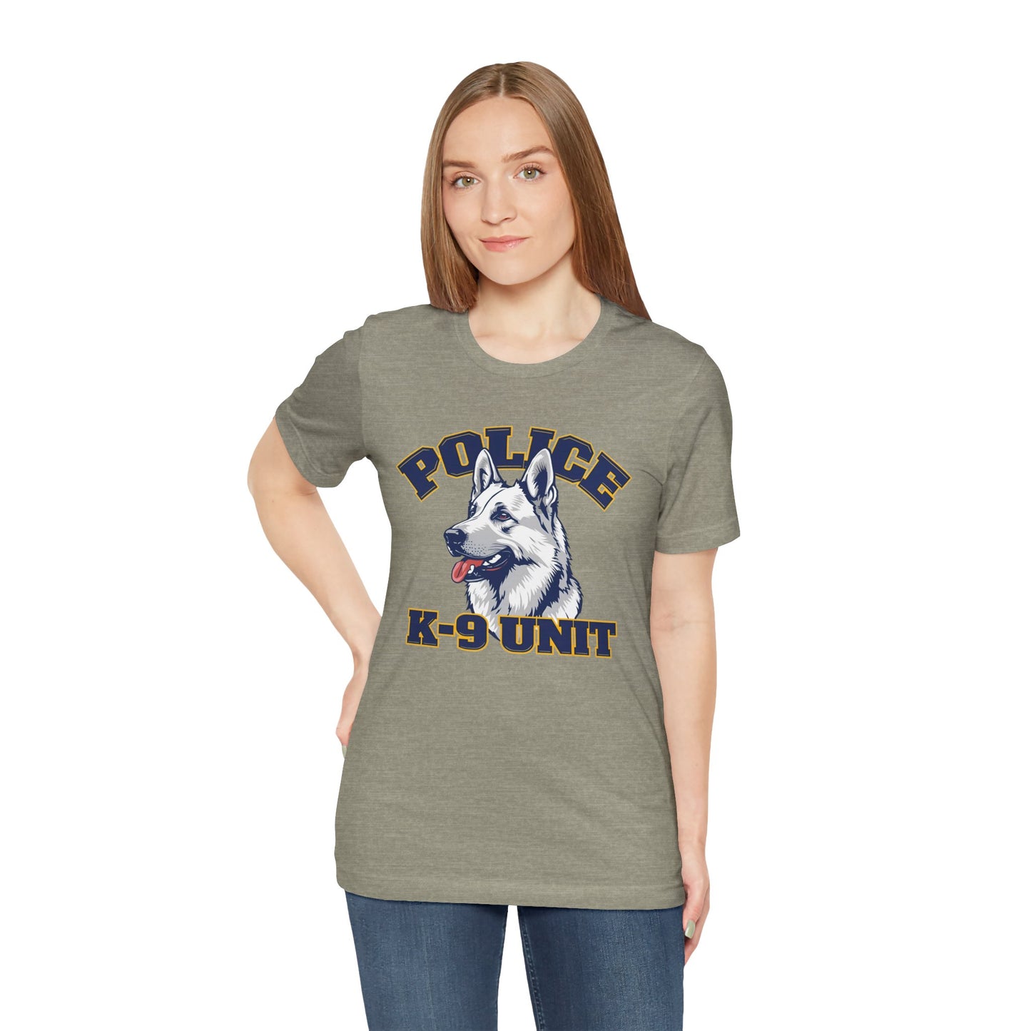 German Shepherd K-9 Unit Police Tee - Perfect for Dog Lovers, Police Fans