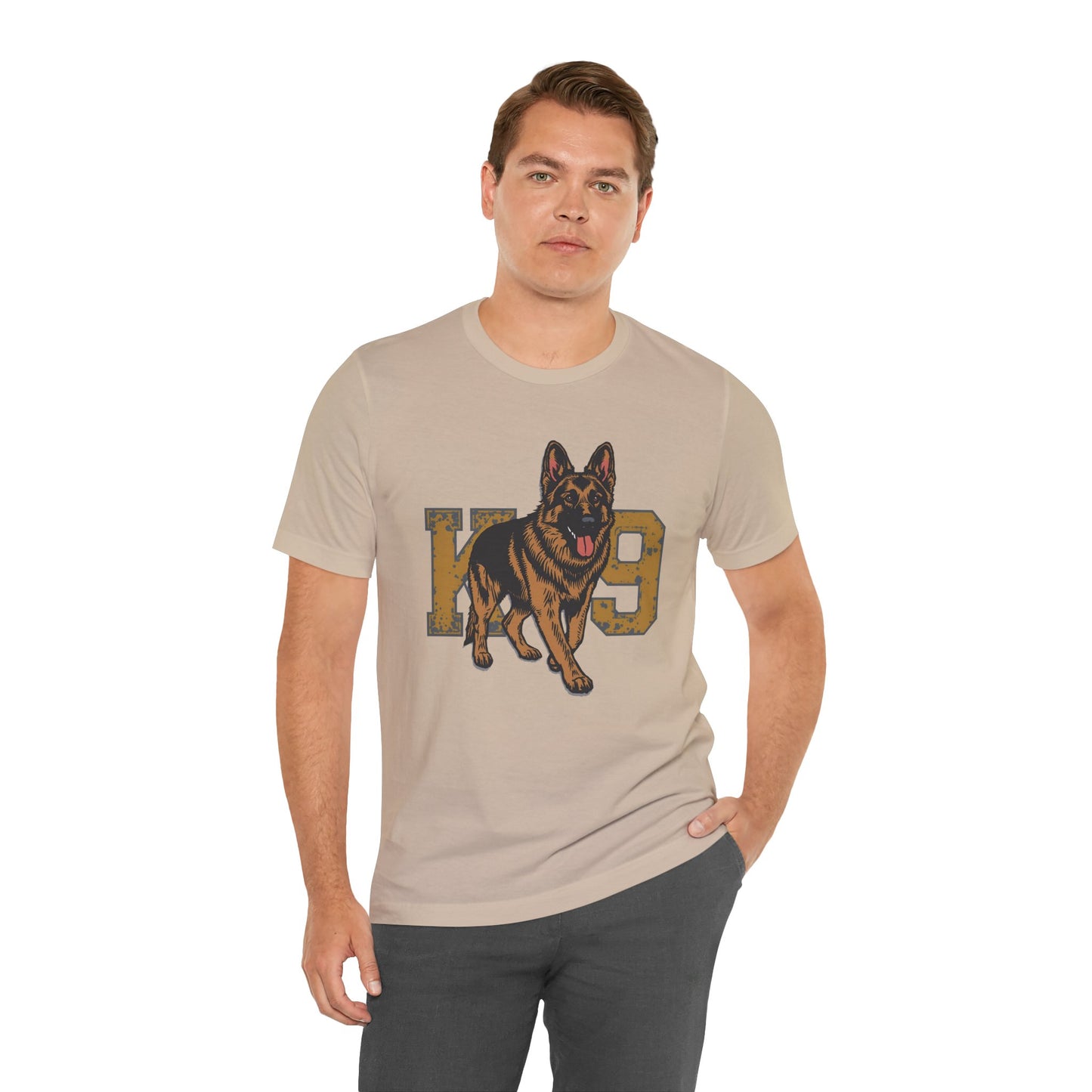 K9 Dog Lover German Shepherd Tee, Pet Owner Gift, Unisex Jersey Shirt
