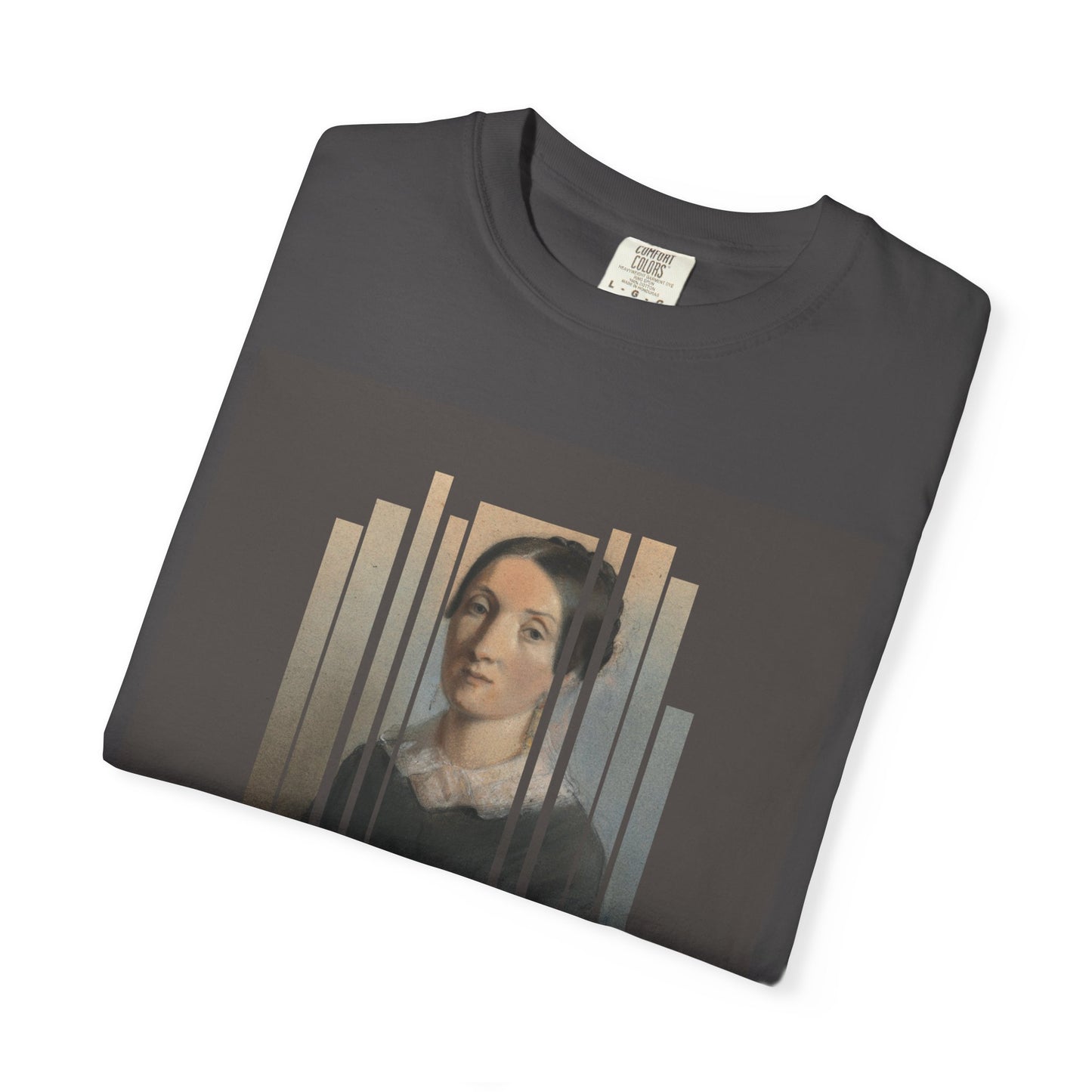 Vintage Aesthetic Art Tee, Unisex Garment-Dyed T-shirt with Artistic Design, Casual Wear, Gift for Art Lovers, Trendy Graphic Shirt