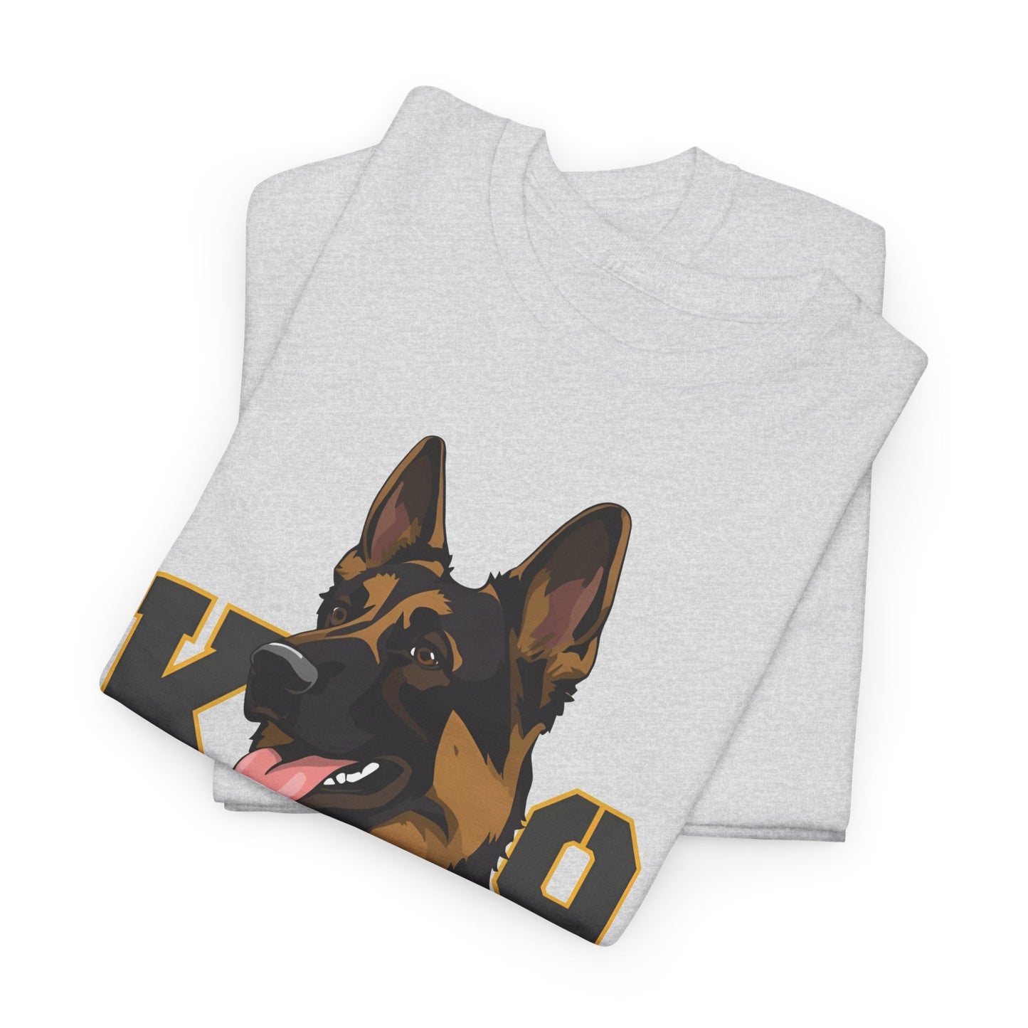 German Shepherd K9 Handler Tee, Perfect for Dog Lovers, Gift for Pet Owners, Unisex Cotton T-Shirt