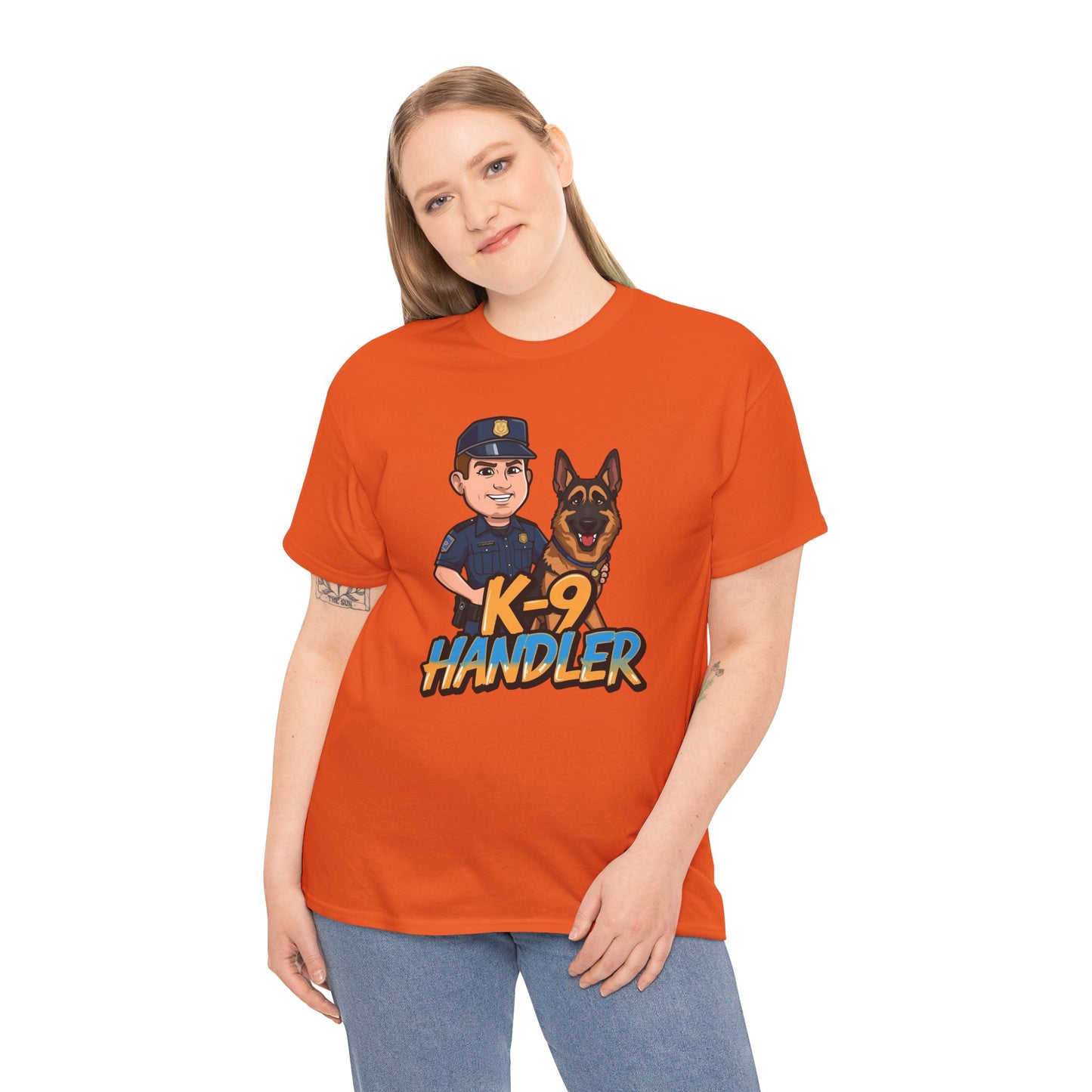 Funny K-9 Handler T-Shirt: The Ultimate Gift for Dog Lovers & Officers