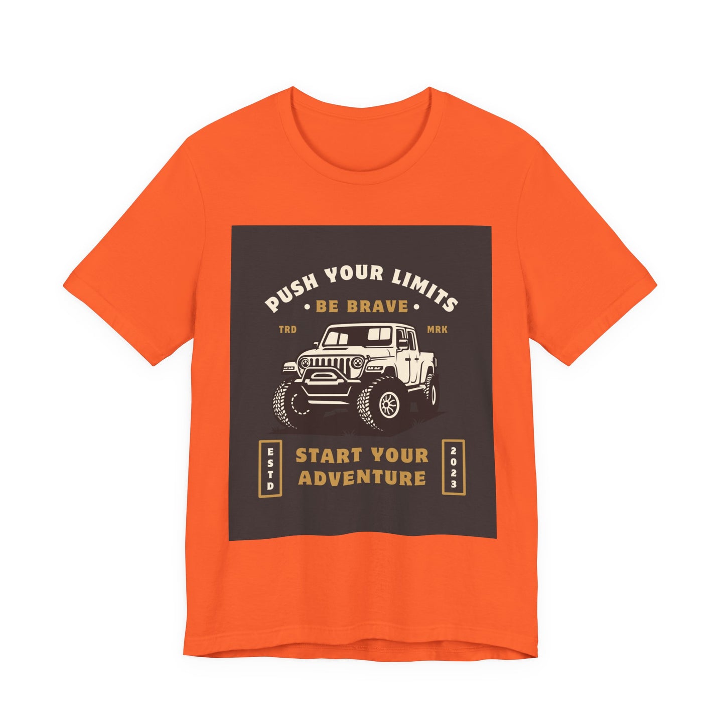 Push Your Limits Adventure-Inspiring Unisex Jersey Tee, Outdoor Shirt, Motivational T-Shirt, Gift for Adventurers, Hiking Apparel, Travel Tee