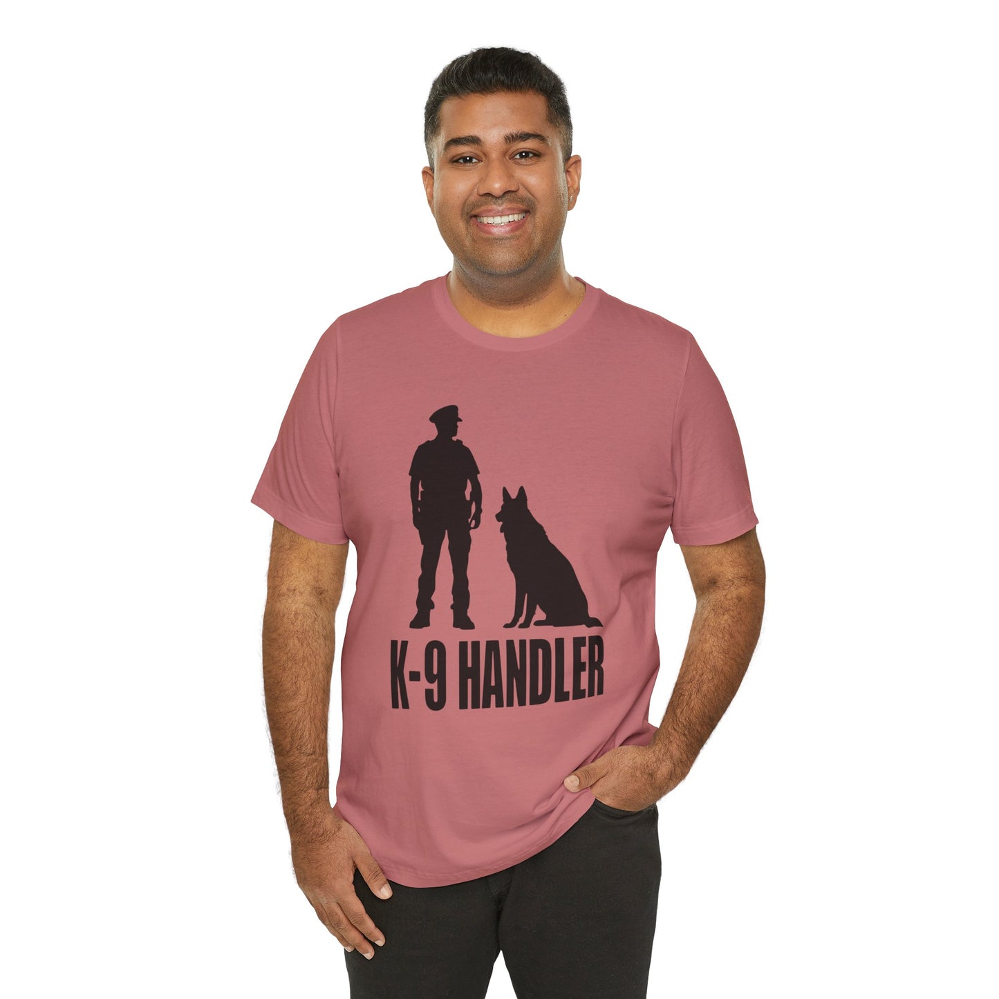 K9 Handler Unisex Tee, Dog Lover Gift, Pet Handler Shirt, Animal Advocate Apparel, Canine Enthusiast Top, Training Gear