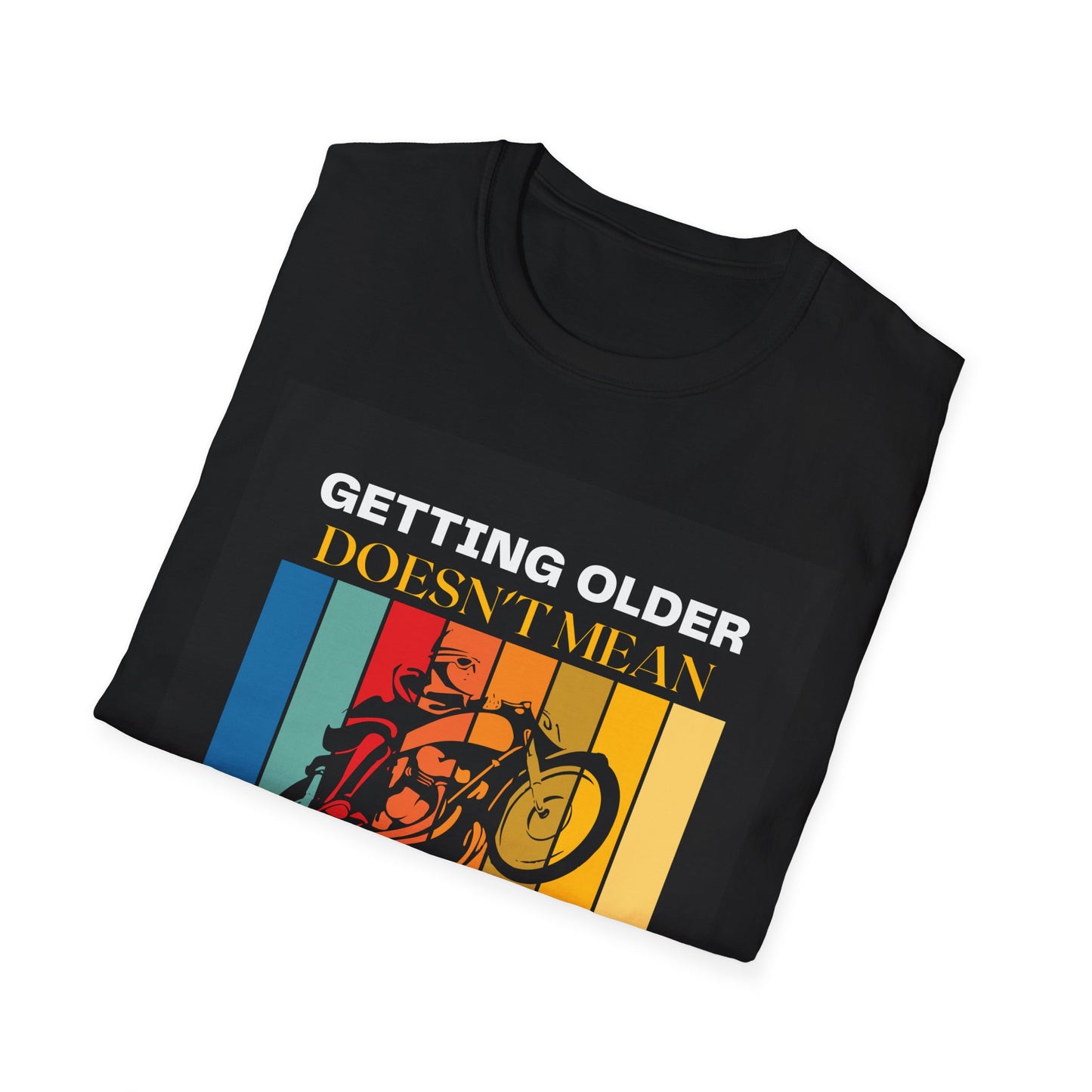 Vintage Motorcycle T-Shirt - Fun Gift for Bikers, Birthday, Unisex Apparel, Casual Wear, Fashion Statement