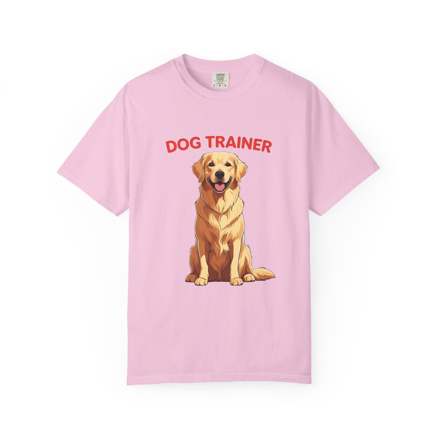 Dog Trainer Unisex Garment-Dyed T-Shirt | Perfect Gift for Dog Lovers, Pet Owners, Trainers, Birthdays, and Everyday Use