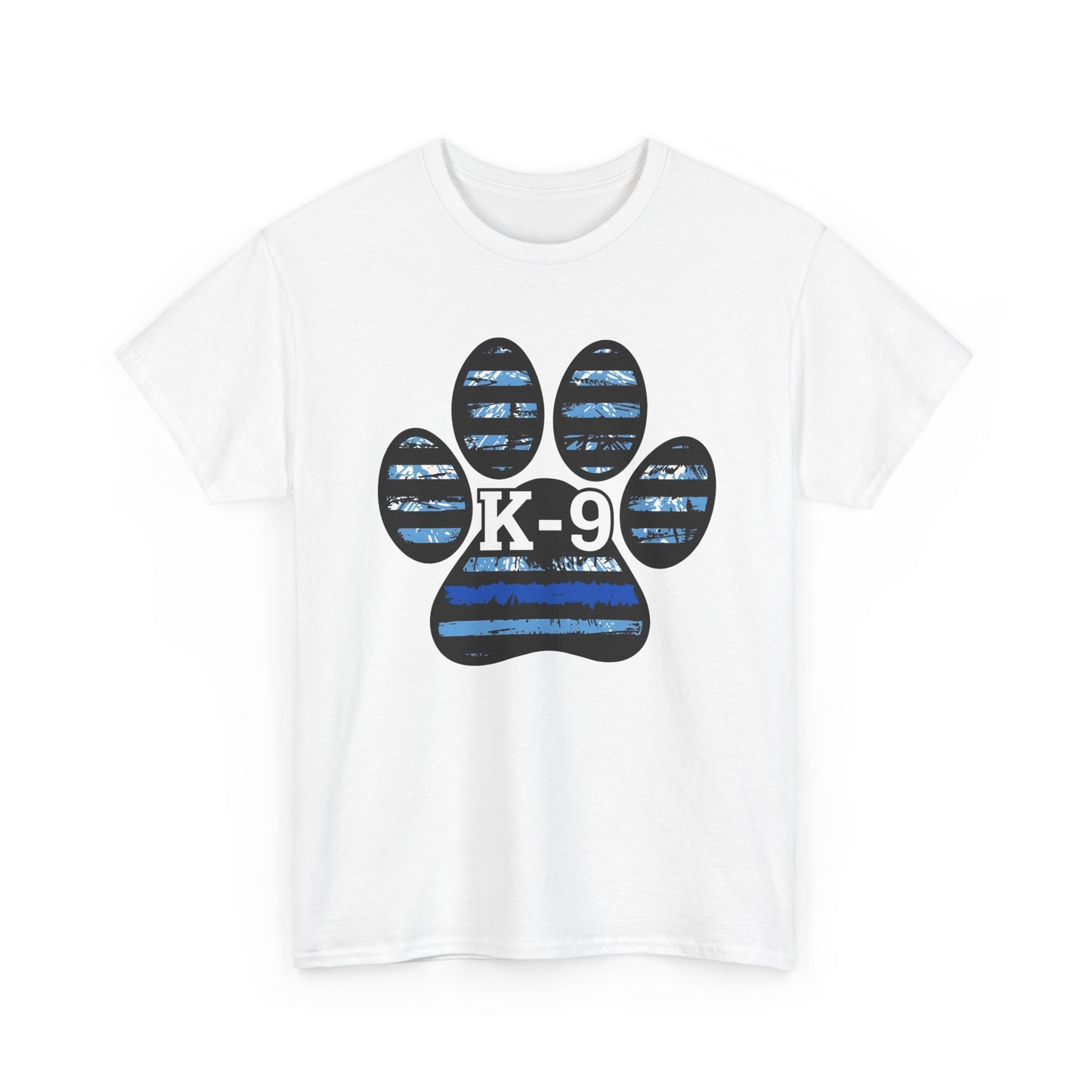 K-9 Paw Print Tee – Unisex Cotton Tee for Dog Lovers, Pet Owners, Animal Rescue Supporters