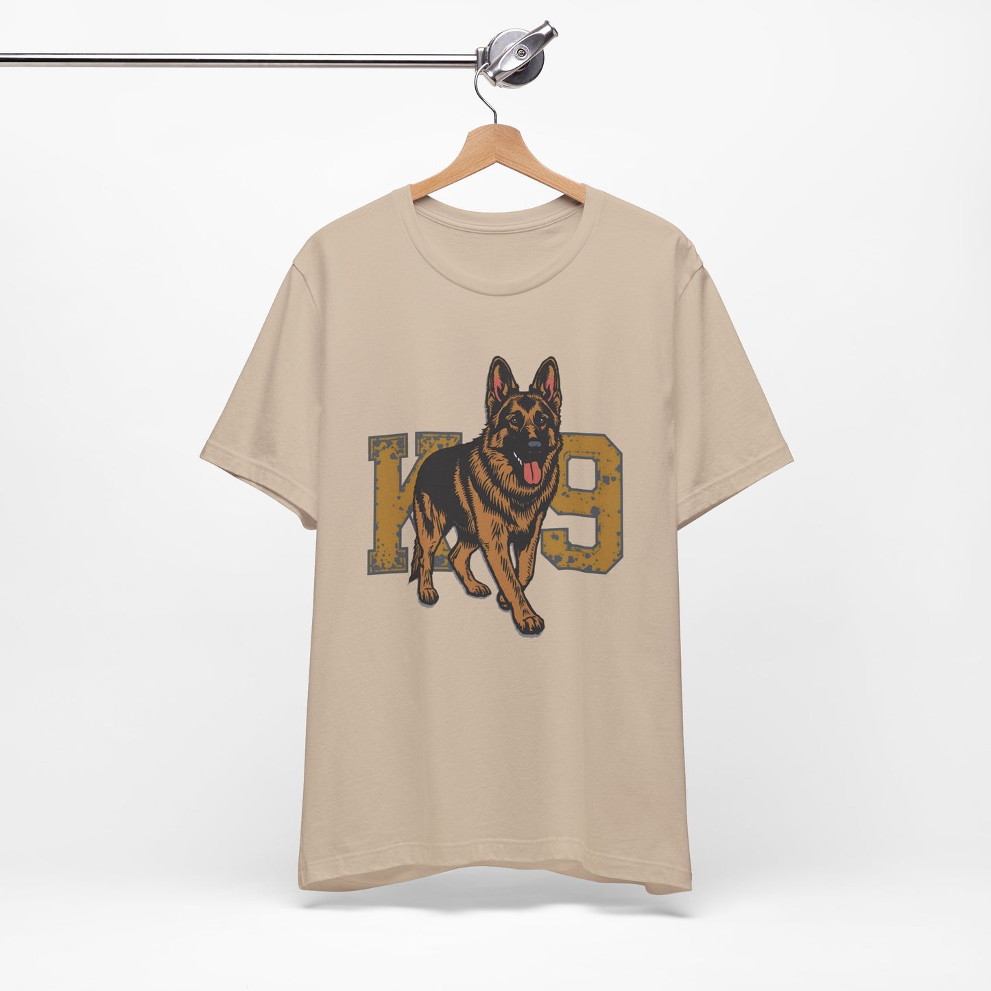 K9 Dog Lover German Shepherd Tee, Pet Owner Gift, Unisex Jersey Shirt