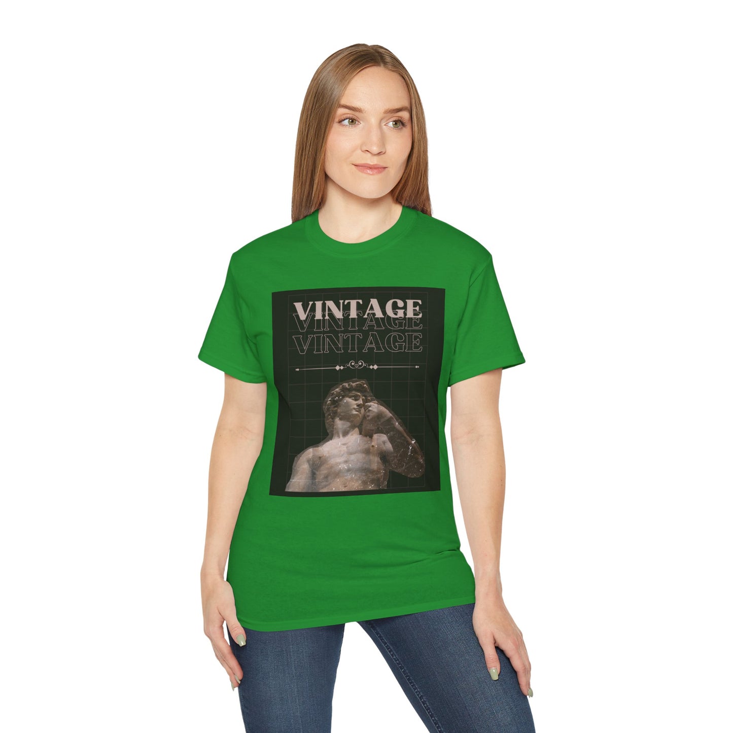 Vintage Ancient Roman Sculpture Art Unisex Tee, Retro Graphic T-Shirt, Casual Wear, Gift for Art Lovers, Unique Vintage Style Tee