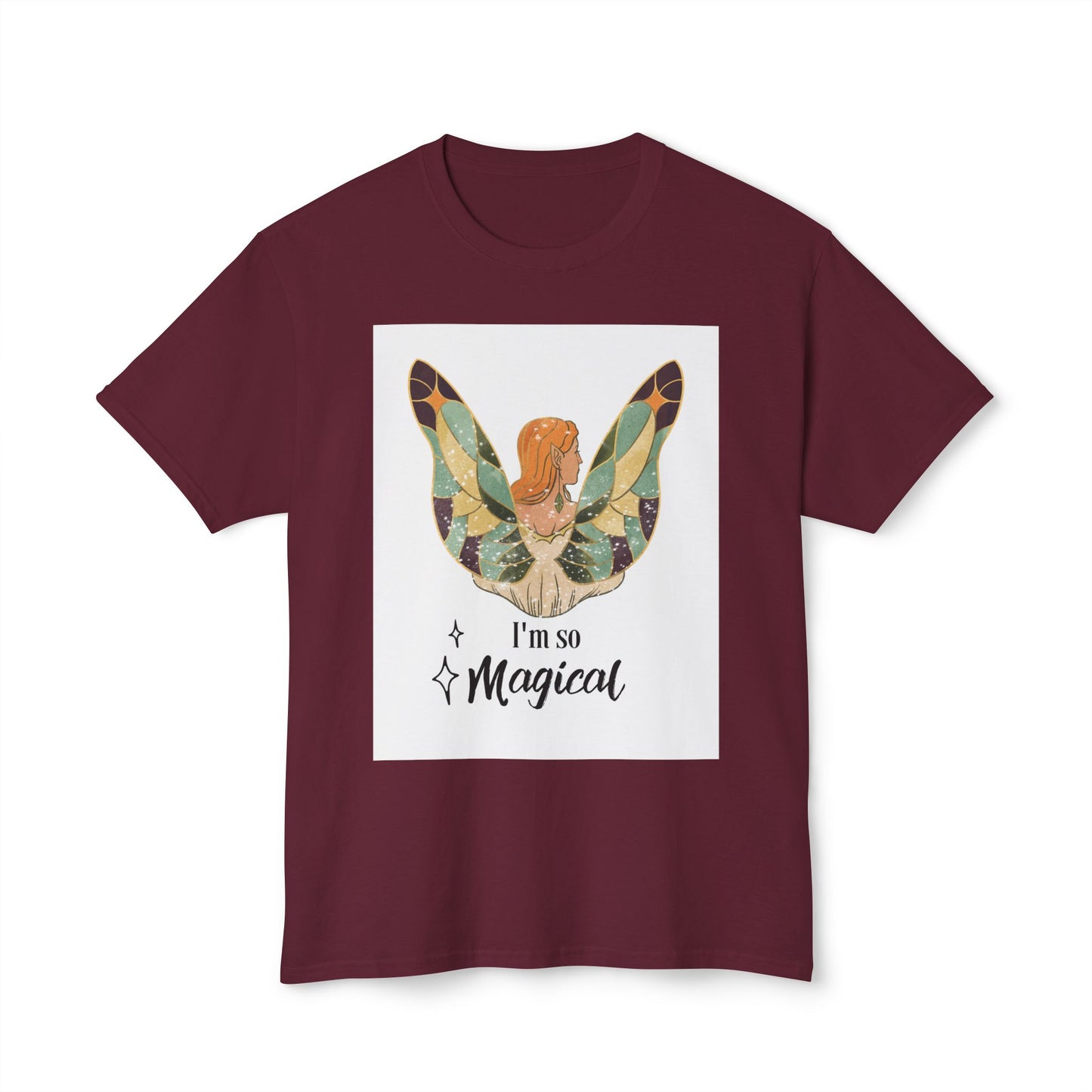 Woman Butterfly - I Am So Magical Unisex T-Shirt, Gift for Her, Cute Graphic Tee, Summer Fashion, Quote Shirt, Positive Vibes