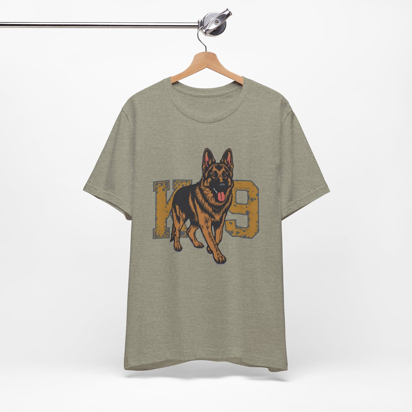 K9 Dog Lover German Shepherd Tee, Pet Owner Gift, Unisex Jersey Shirt