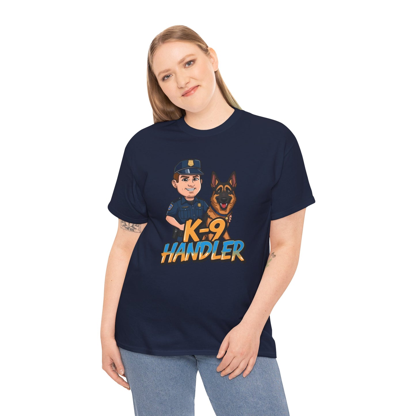 Funny K-9 Handler T-Shirt: The Ultimate Gift for Dog Lovers & Officers
