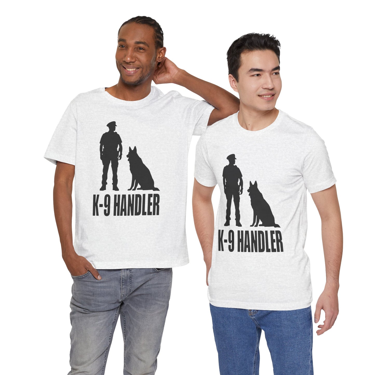 K9 Handler Unisex Tee, Dog Lover Gift, Pet Handler Shirt, Animal Advocate Apparel, Canine Enthusiast Top, Training Gear