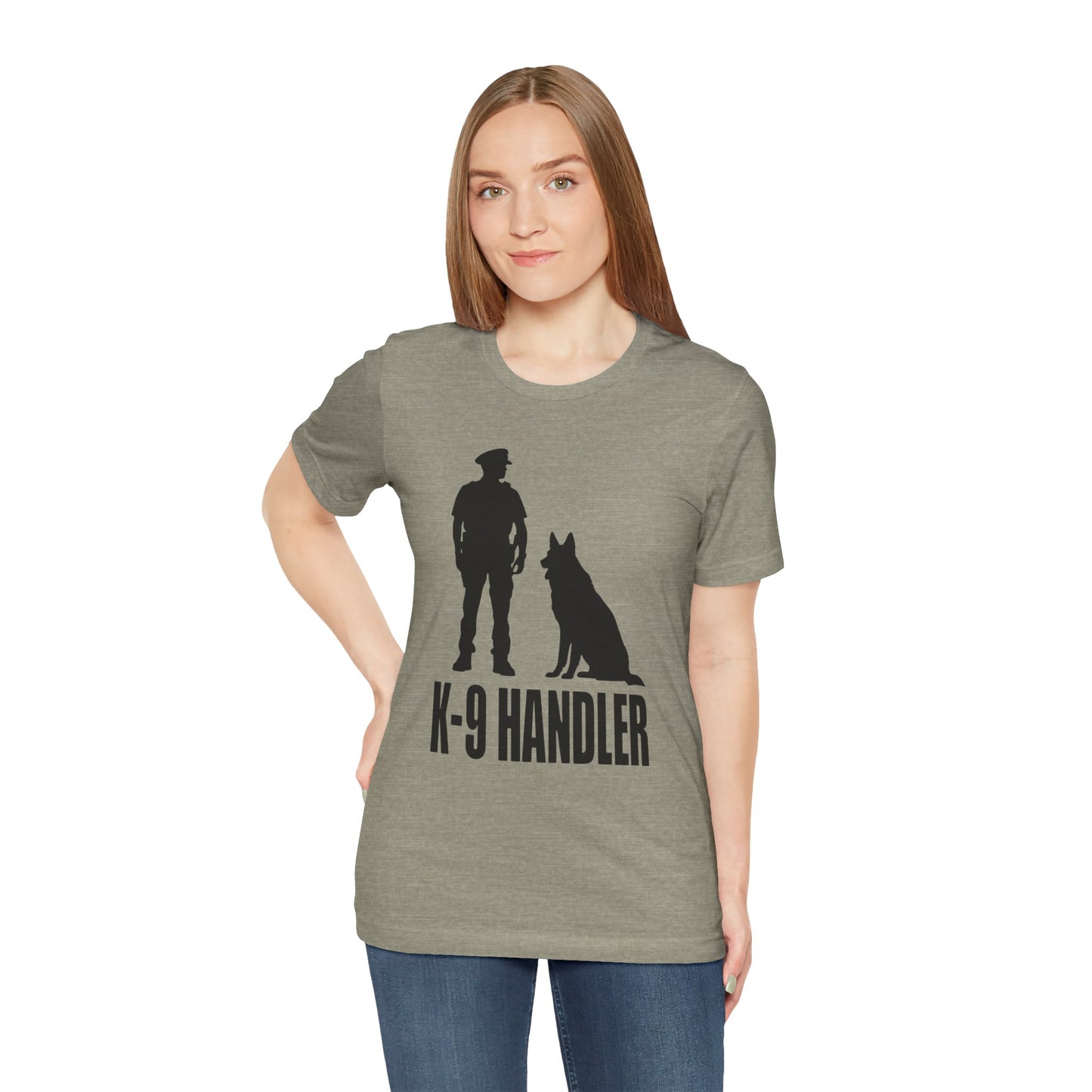 K9 Handler Unisex Tee, Dog Lover Gift, Pet Handler Shirt, Animal Advocate Apparel, Canine Enthusiast Top, Training Gear