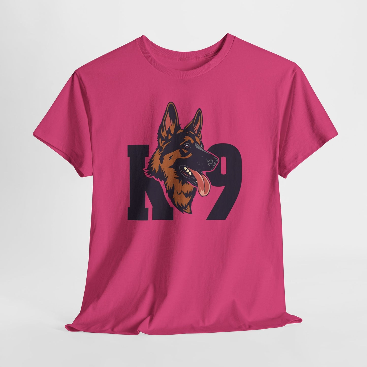 German Shepherd K9 Lover Unisex Heavy Cotton Tee | Dog Owner Gift, Dog Lover Apparel