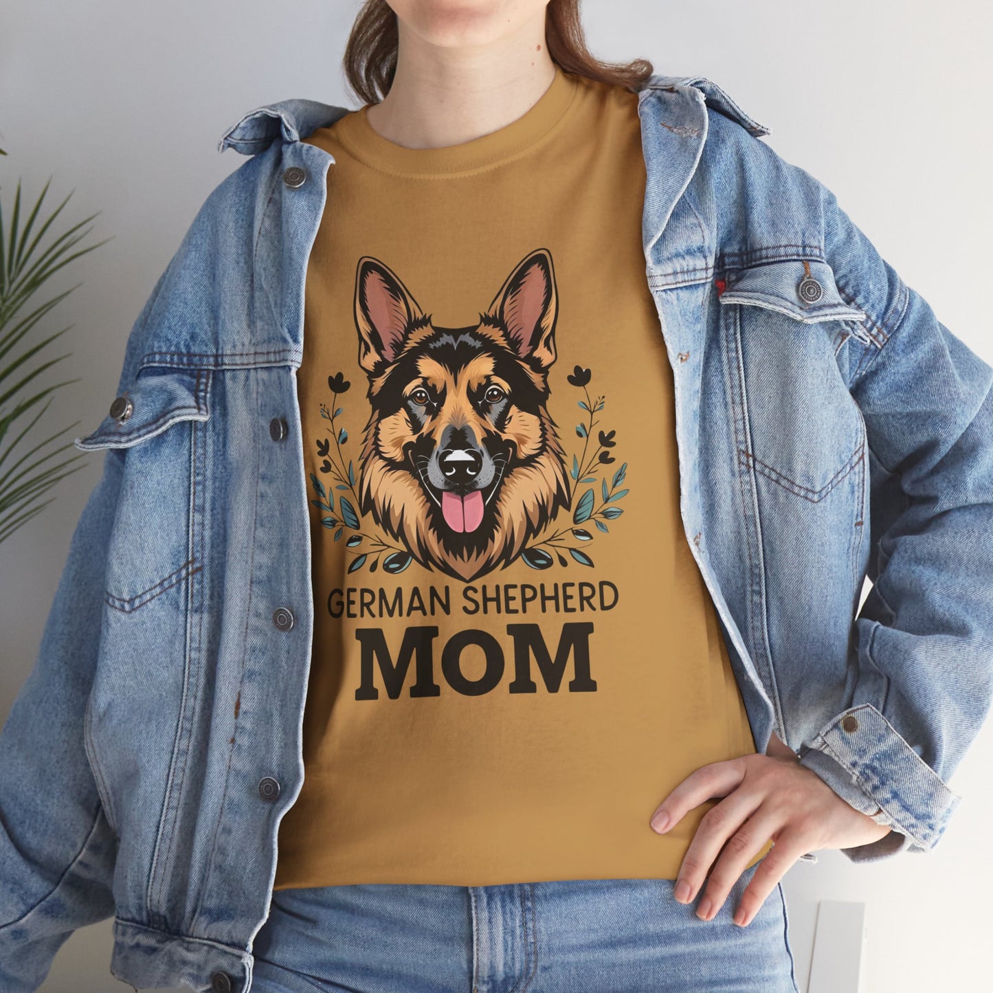 German Shepherd Mom Tee - Perfect Gift for Dog Lovers, Animal Lovers, Pet Parenthood, Birthday, Mother's Day