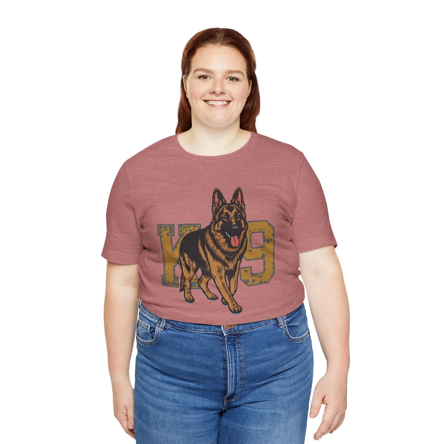 K9 Dog Lover German Shepherd Tee, Pet Owner Gift, Unisex Jersey Shirt