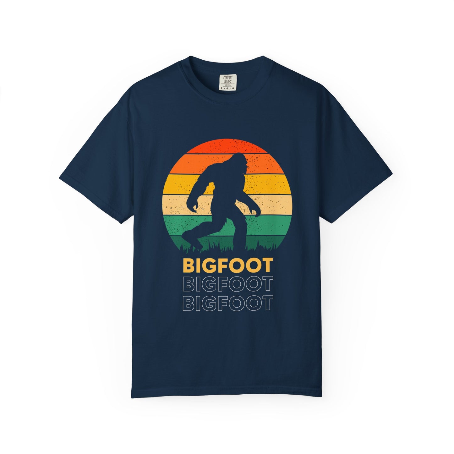 Retro Bigfoot Unisex T-Shirt, Vintage Sasquatch Tee, Nature Lover Gift, Outdoor Adventure Apparel, Cool Summer Shirt