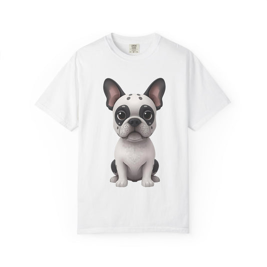 Cute 3D Design French Bulldog Unisex T-shirt, Animal Lover Gift
