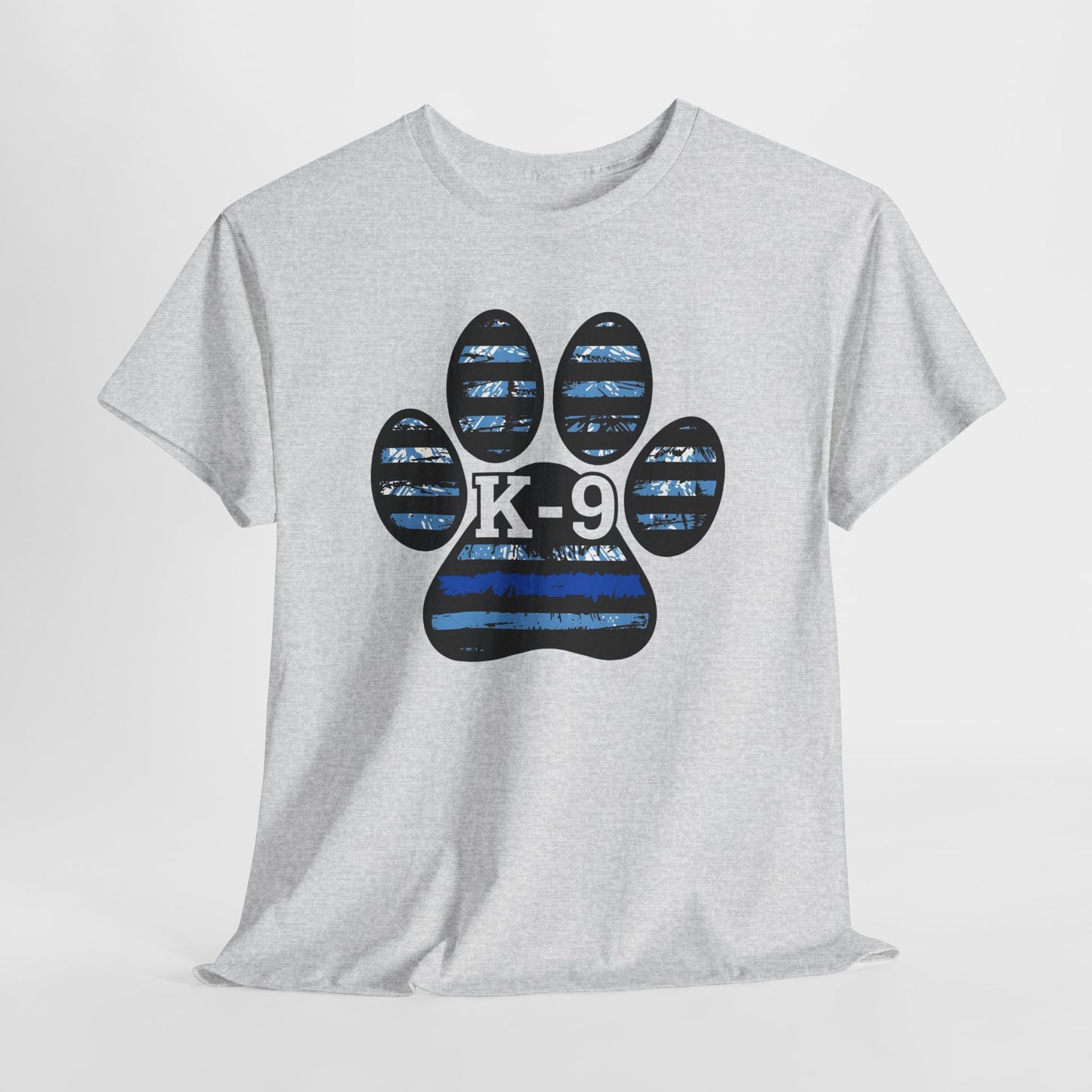 K-9 Paw Print Tee – Unisex Cotton Tee for Dog Lovers, Pet Owners, Animal Rescue Supporters