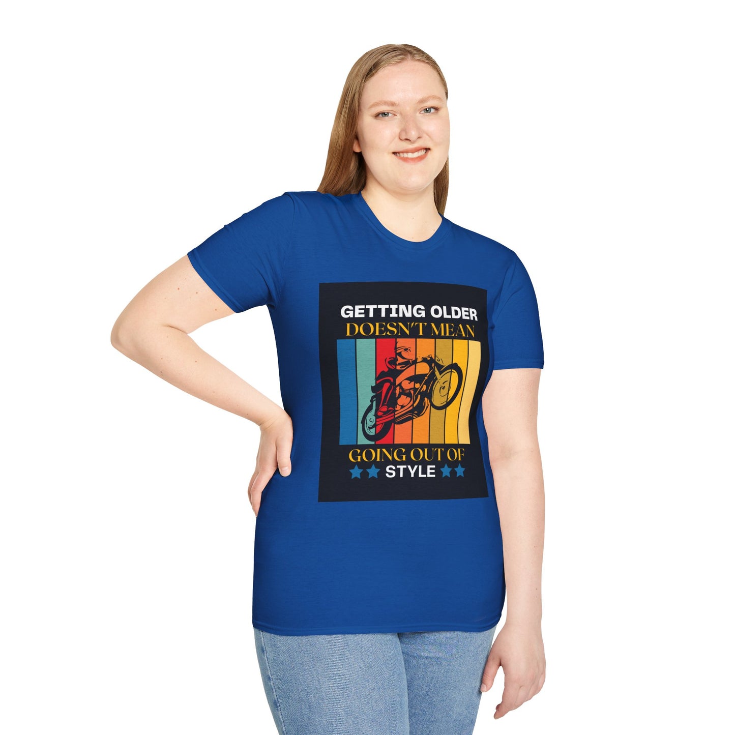 Vintage Motorcycle T-Shirt - Fun Gift for Bikers, Birthday, Unisex Apparel, Casual Wear, Fashion Statement