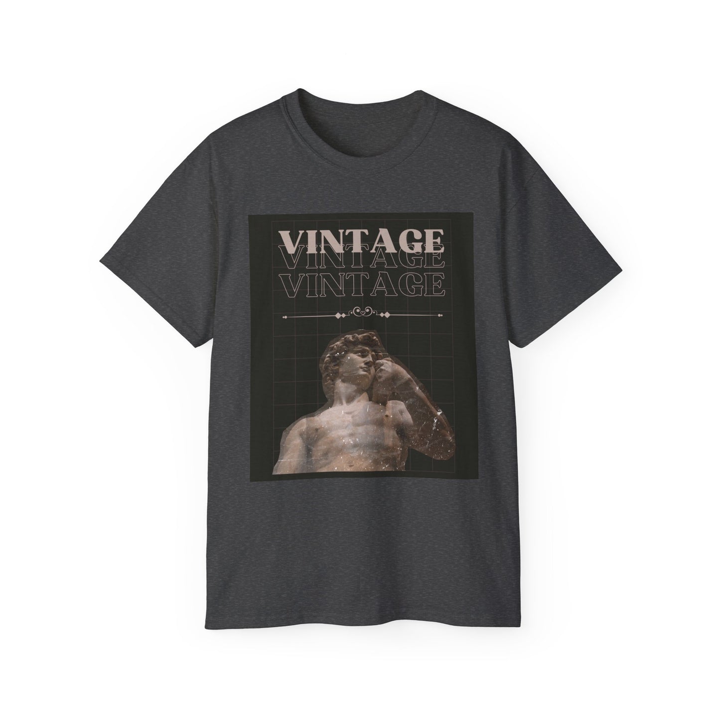 Vintage Ancient Roman Sculpture Art Unisex Tee, Retro Graphic T-Shirt, Casual Wear, Gift for Art Lovers, Unique Vintage Style Tee