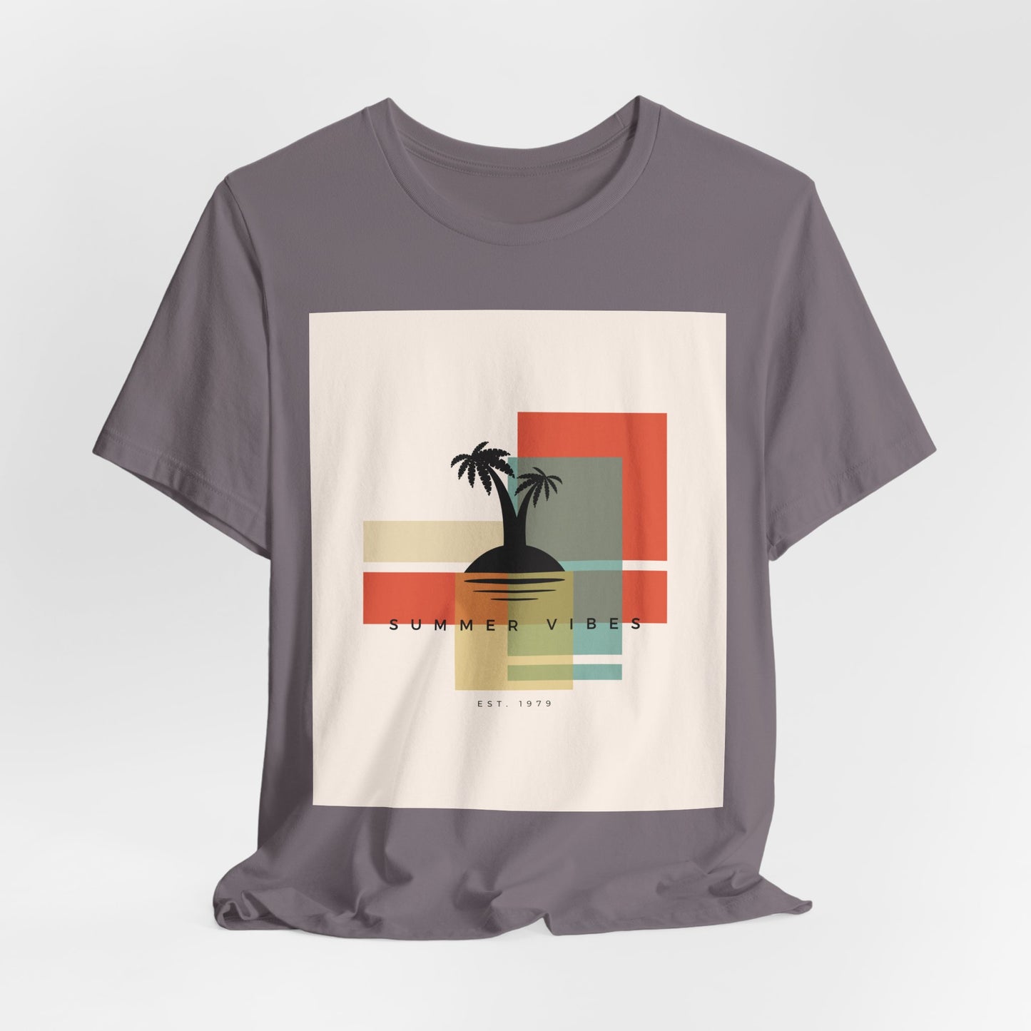 Tropical Sunset Tee, Summer Vibes Shirt, Vacation Outfit, Unisex Graphic Tee, Gift for Beach Lovers, Casual Wear